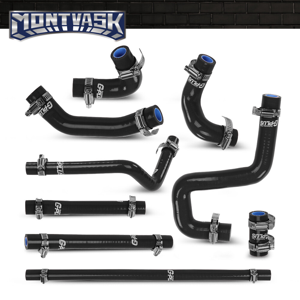 Fit For 1996-2002 Toyota 4Runner Black Silicone Radiator Coolant Hose Kit
