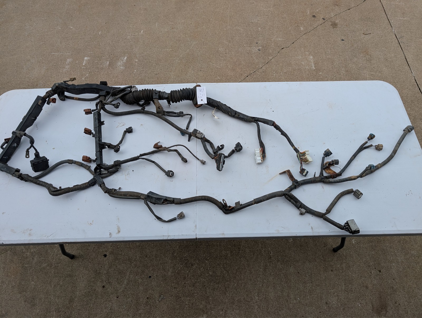 96-02 Toyota 4runner 3.4l 5vzfe Automatic 4wd Jshift Engine Wiring harness OEM