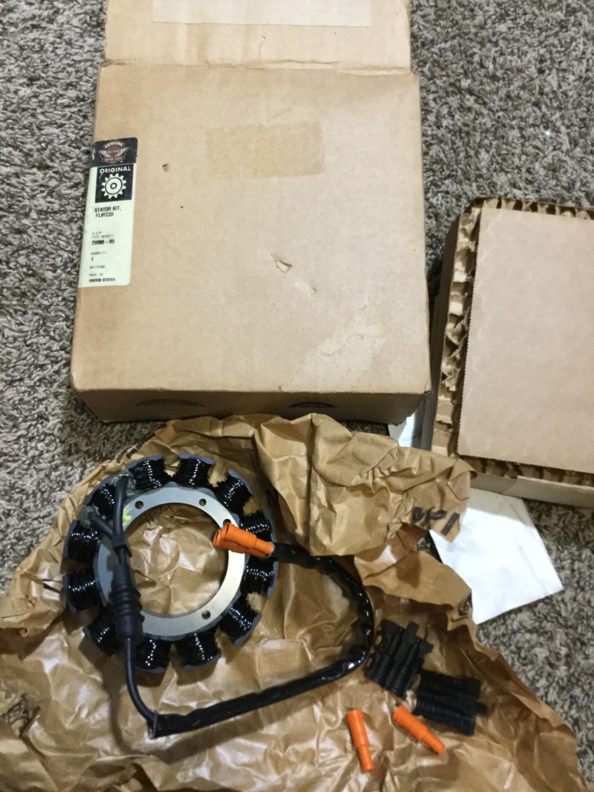 Genuine Harley Davidson 29969-95 Stator Assembly for Dyna/Softail/Touring Models