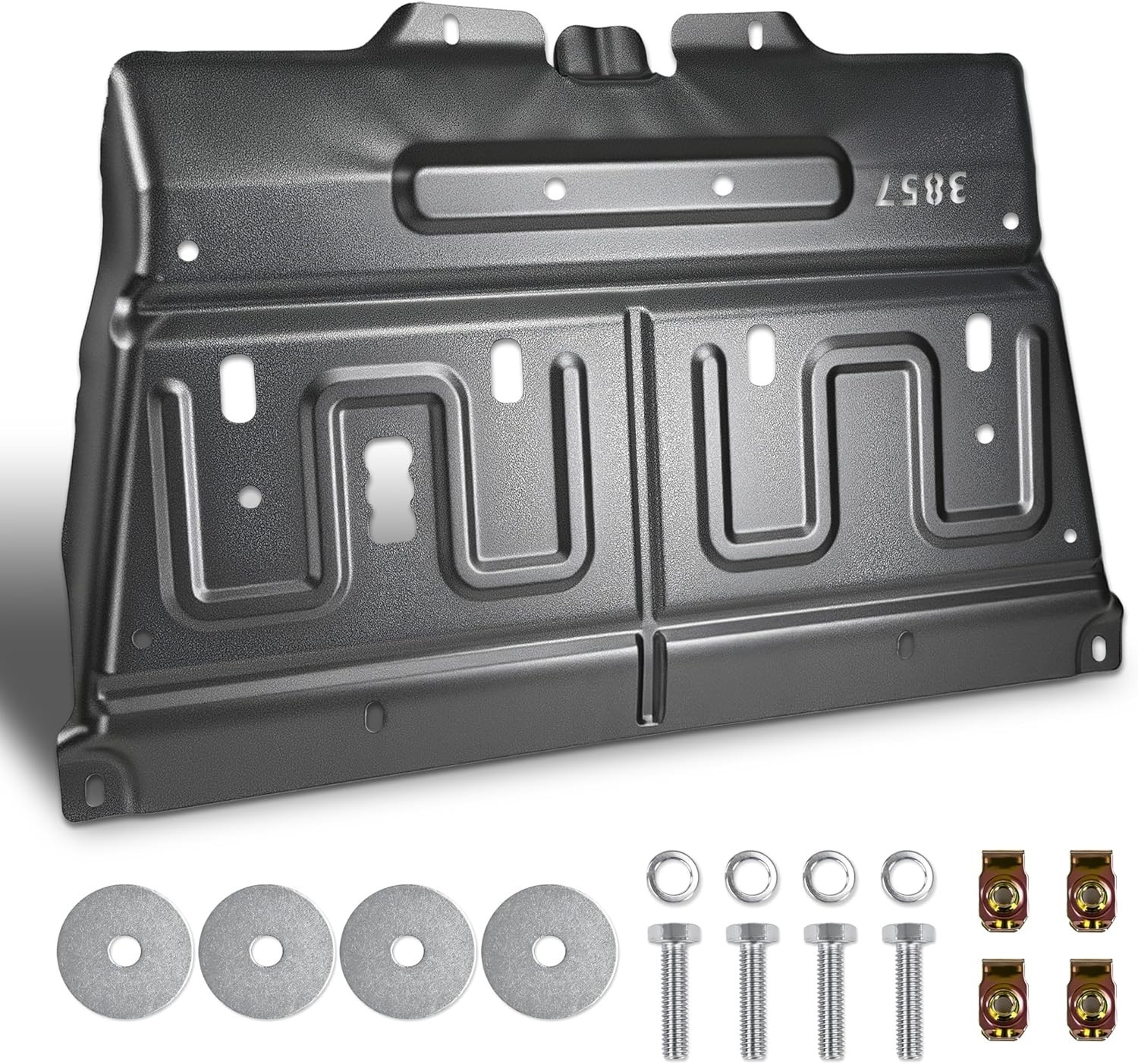 For Ford F-150 2015-2024 Upgrade Manganese Steel Splash Panel Shield ML3Z-7222-D For Ford F-150 2015-2024 Upgrade Manganese Steel Splash Panel Shield ML3Z-7222-D