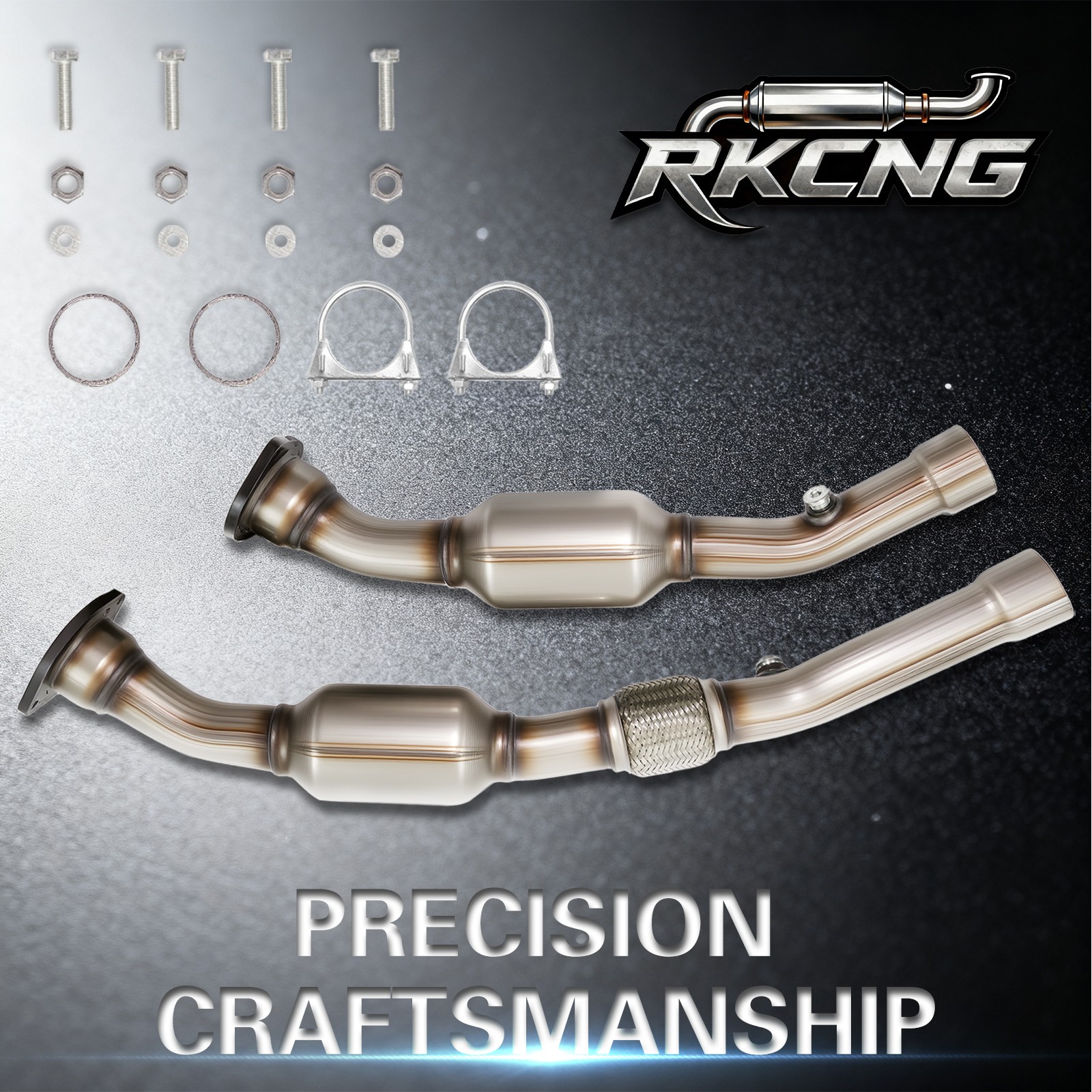 2PCS Left & Right Catalytic Converter for 2006-2010 Dodge Charger,2.7L 3.5L