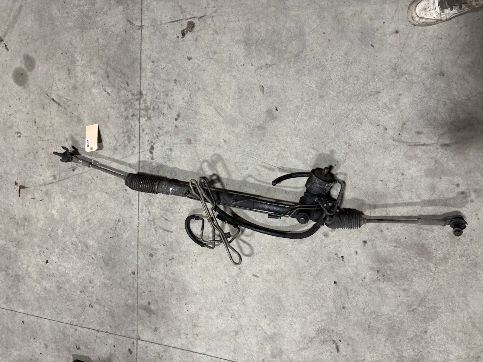 05-07 CORVETTE C6 POWER STEERING RACK AND PINION ASSEMBLY Read Description