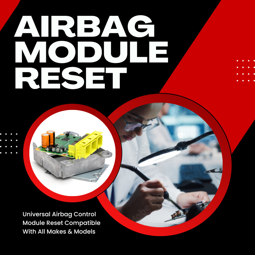 All Makes SRS Module Reset Crash Data Clear Service - 24HR TURNAROUND SRS Reset
