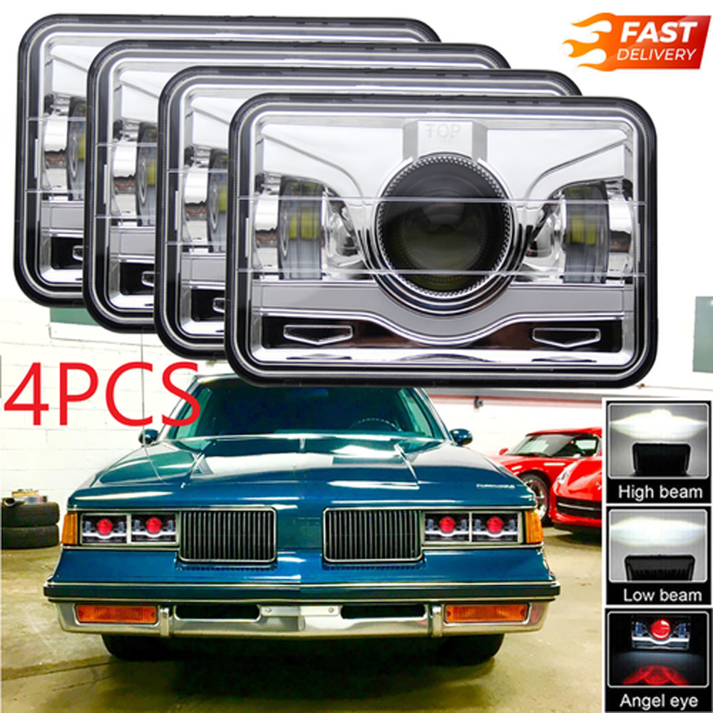 4PCS For Oldsmobile Cutlass Supreme 1976-1988 4x6\