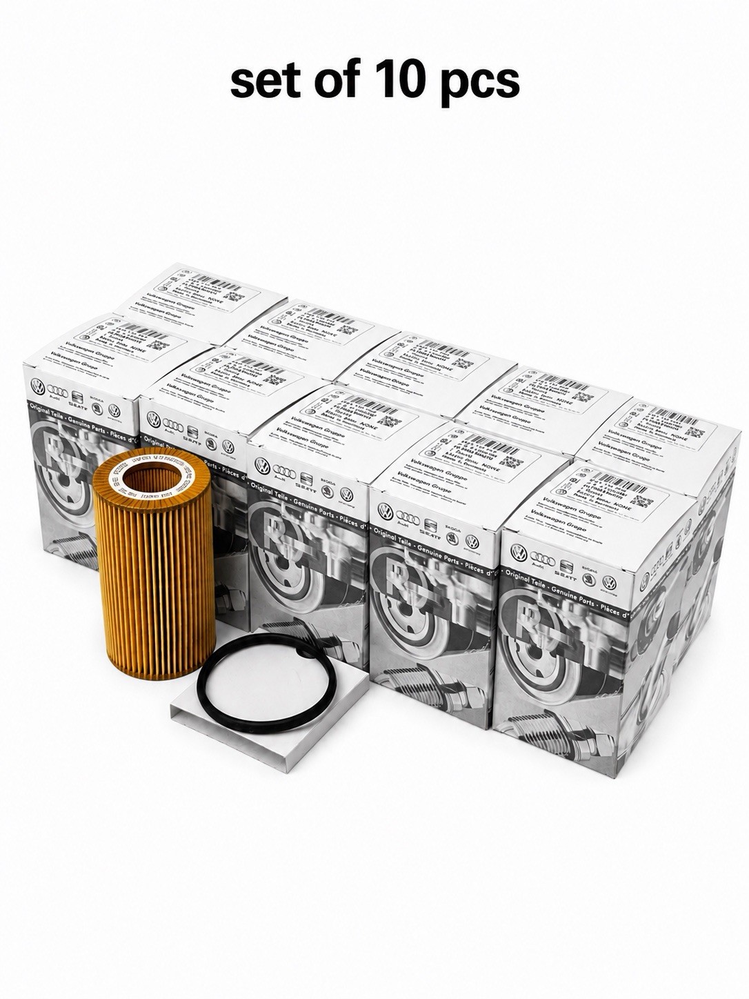 10pcs Genuine Engine Oil Filter 06D115562 for VW Golf Bora Jetta Passat 2.0L Oem 10pcs Genuine Engine Oil Filter 06D115562 for VW Golf Bora Jetta Passat 2.0L Oem
