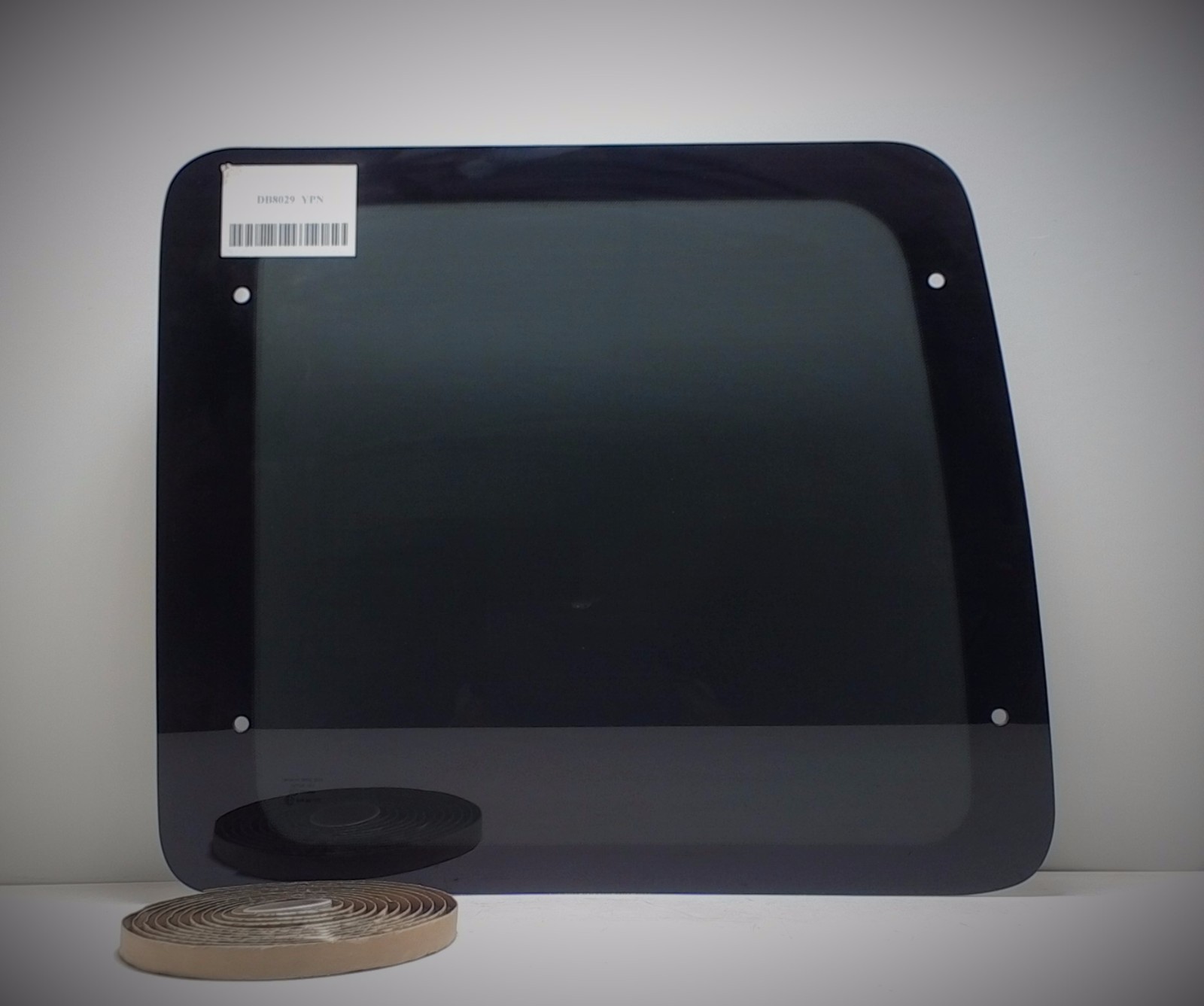 Fits: 1992-2016 Ford Econoline Van Back Glass Passenger Side (right)  (4 Holes)