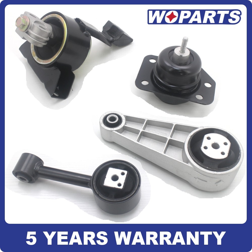 4X Engine Mount & Trans Mount Fit for 04-10 Suzuki Forenza Reno Chevy Optra 