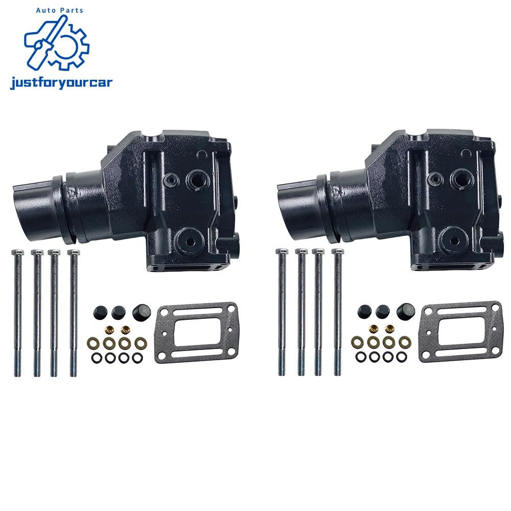 2 For Volvo Penta 94+ For OMC 89 -1998 4.3 5.0 5.7 5.8 V6 V8 Exhaust Riser Elbow