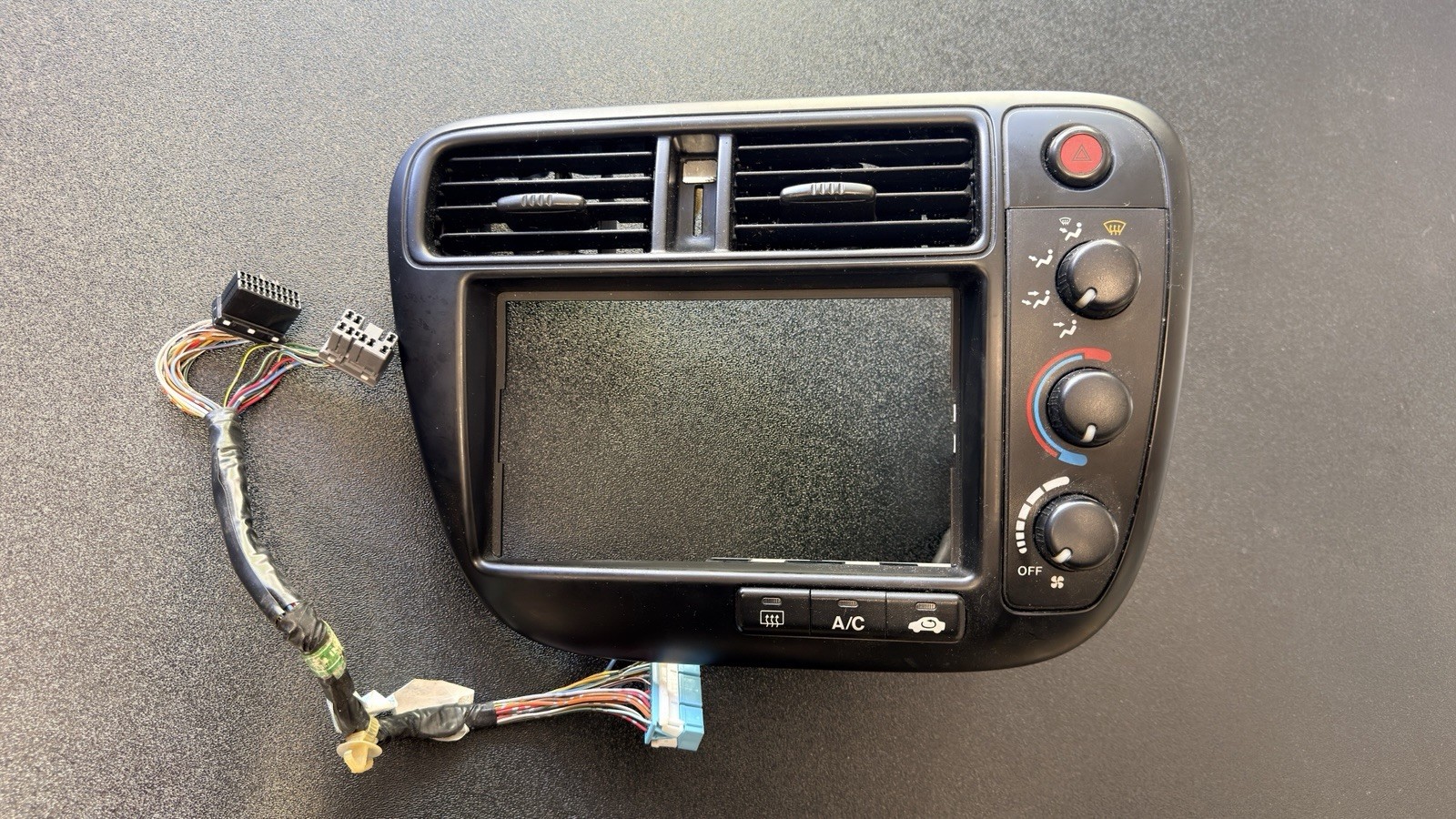 1999 - 2000 Honda Civic Ek4 Ek9 HVAC Panel Heater Control Double Din RHD