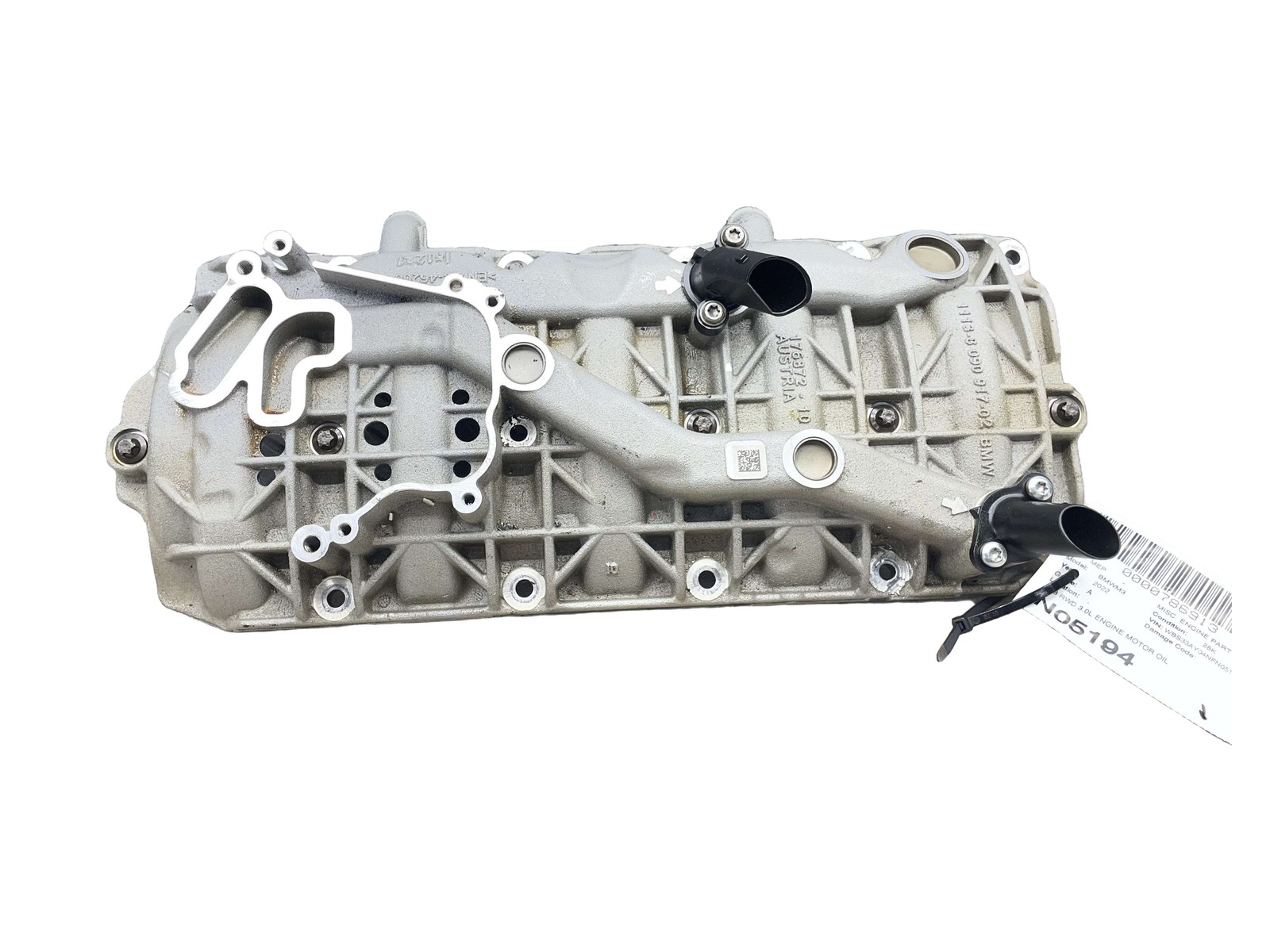 2021-2026 BMW M3 G80 S58 RWD 3.0L ENGINE MOTOR OIL PLANER CYLINDER CRANKCASE