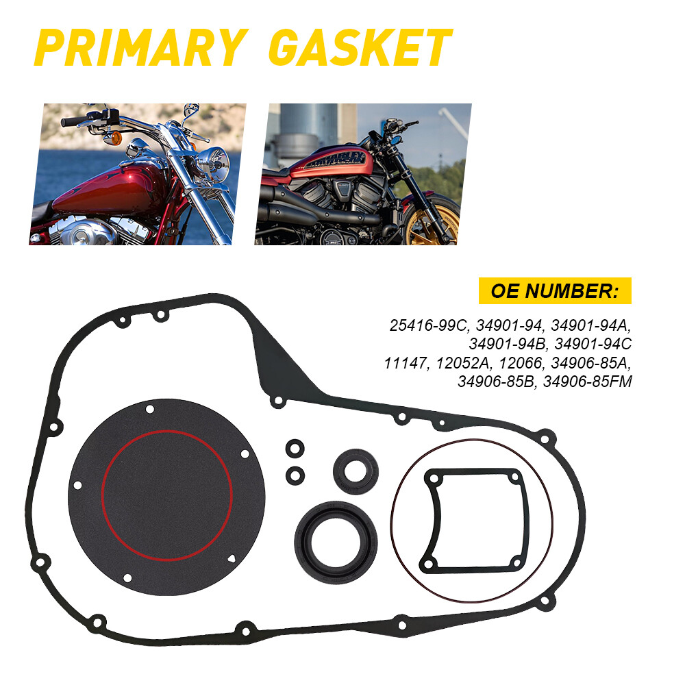 1999-2006 FITS HARLEY TWIN CAM BAGGER TOURING PRIMARY GASKET KIT / SET W / SEALS