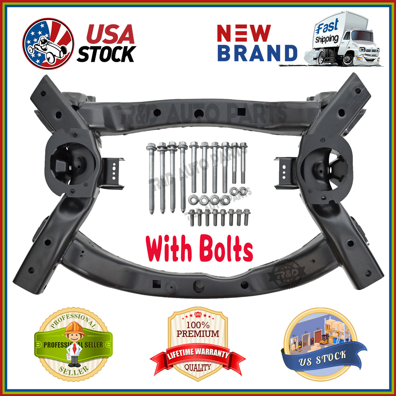 Front Subframe For 11-22 Dodge Charger Challenger Chrysler 300 S RWD 68185029AA Front Subframe For 11-22 Dodge Charger Challenger Chrysler 300 S RWD 68185029AA