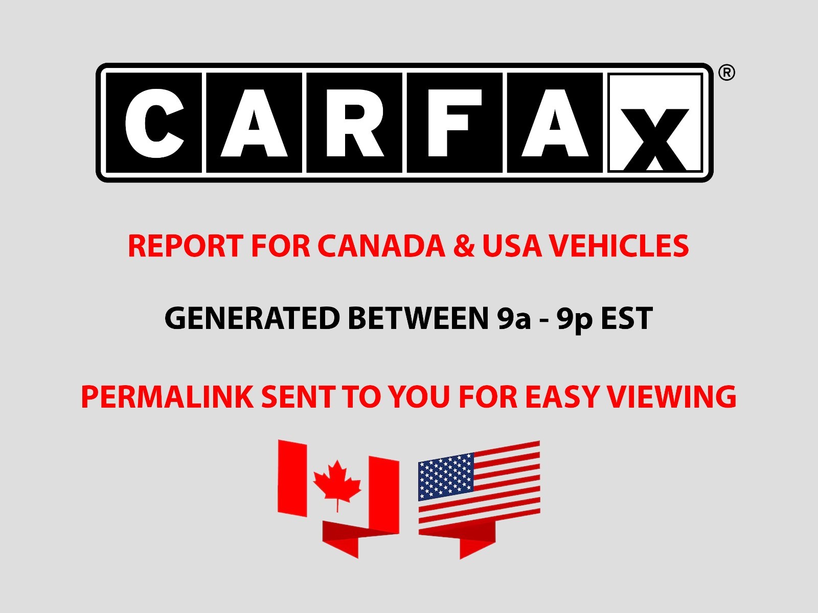 VIN Check - Vehicle report auto report car report for US, Canadian vehicles