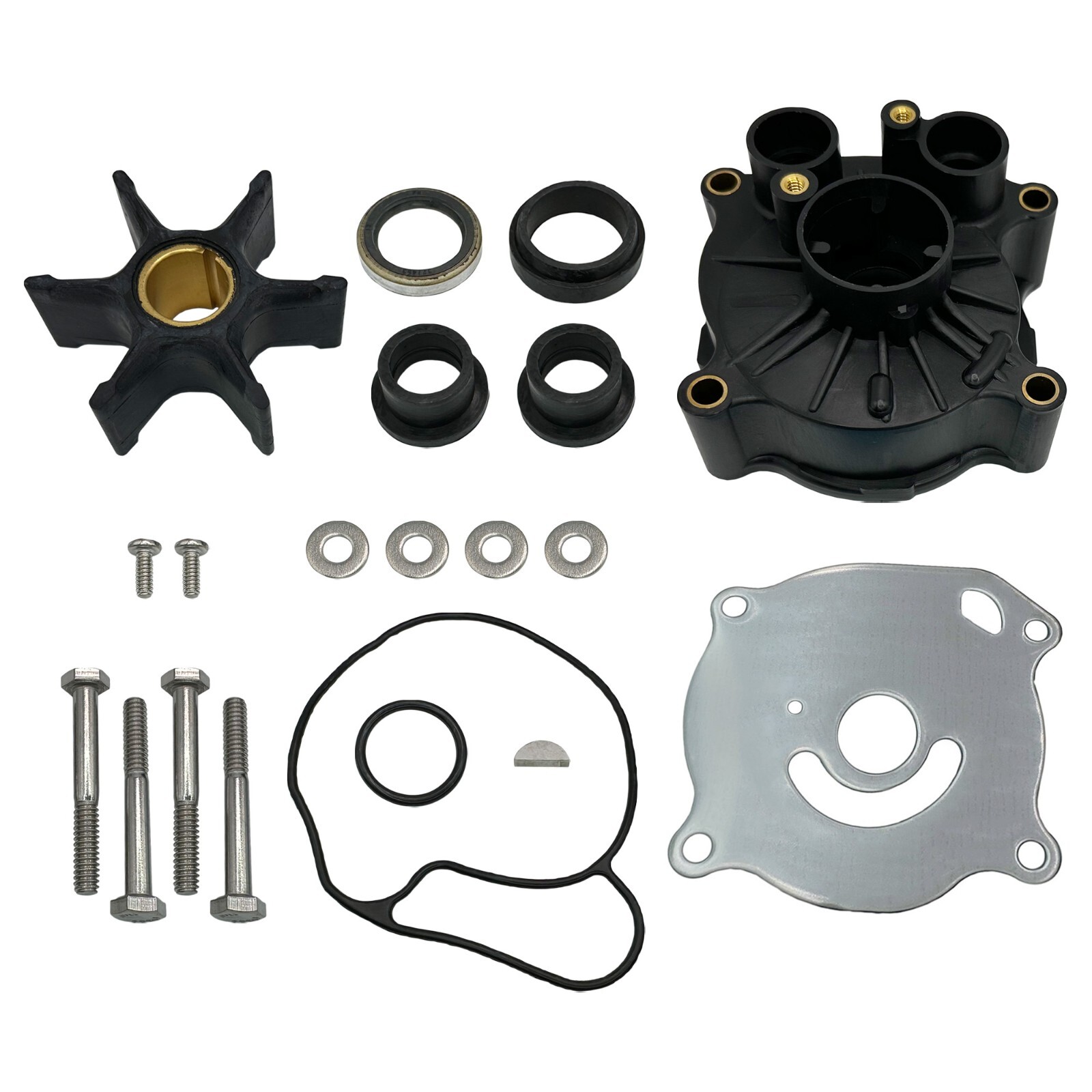 Water Pump Kit w/Housing for Johnson Evinrude 1973-77 85-135 HP 0777807, 0439140