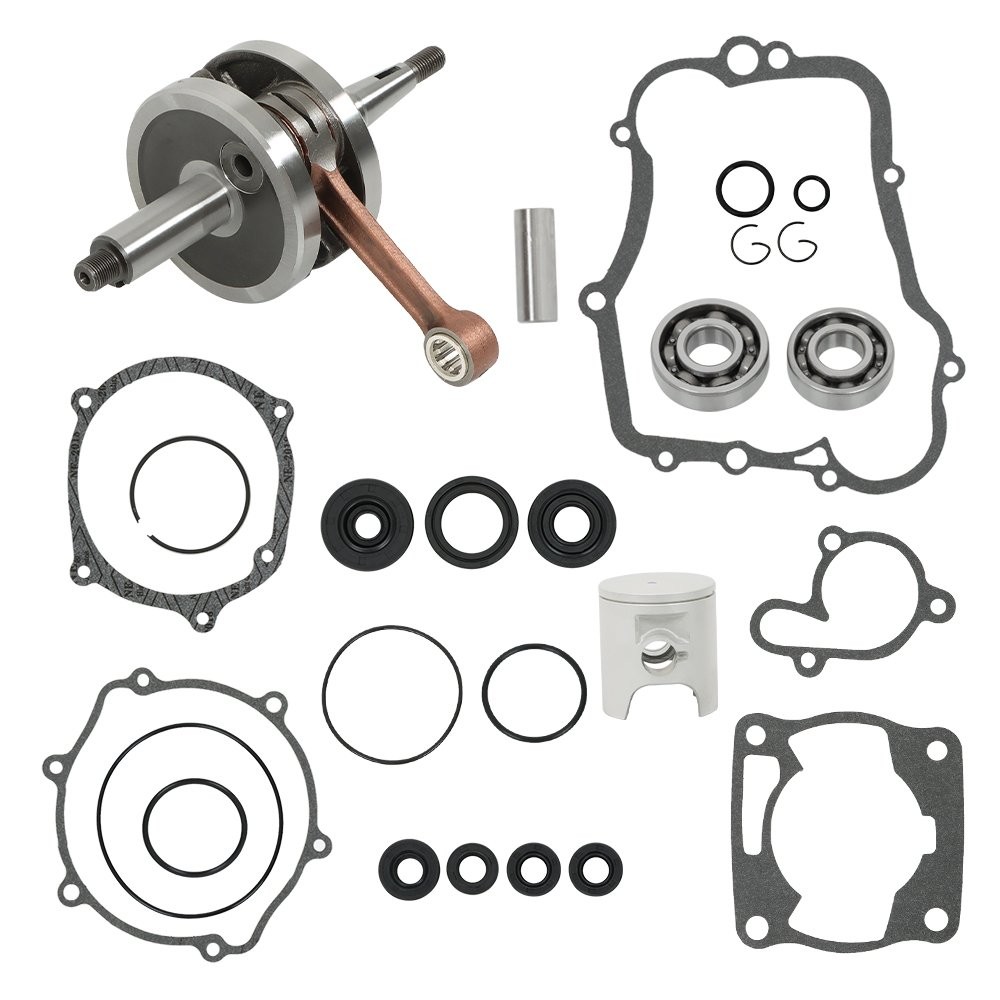For Yamaha YZ 80 YZ80 Engine Rebuild Kit Crankshaft Piston Gaskets 1993-2001