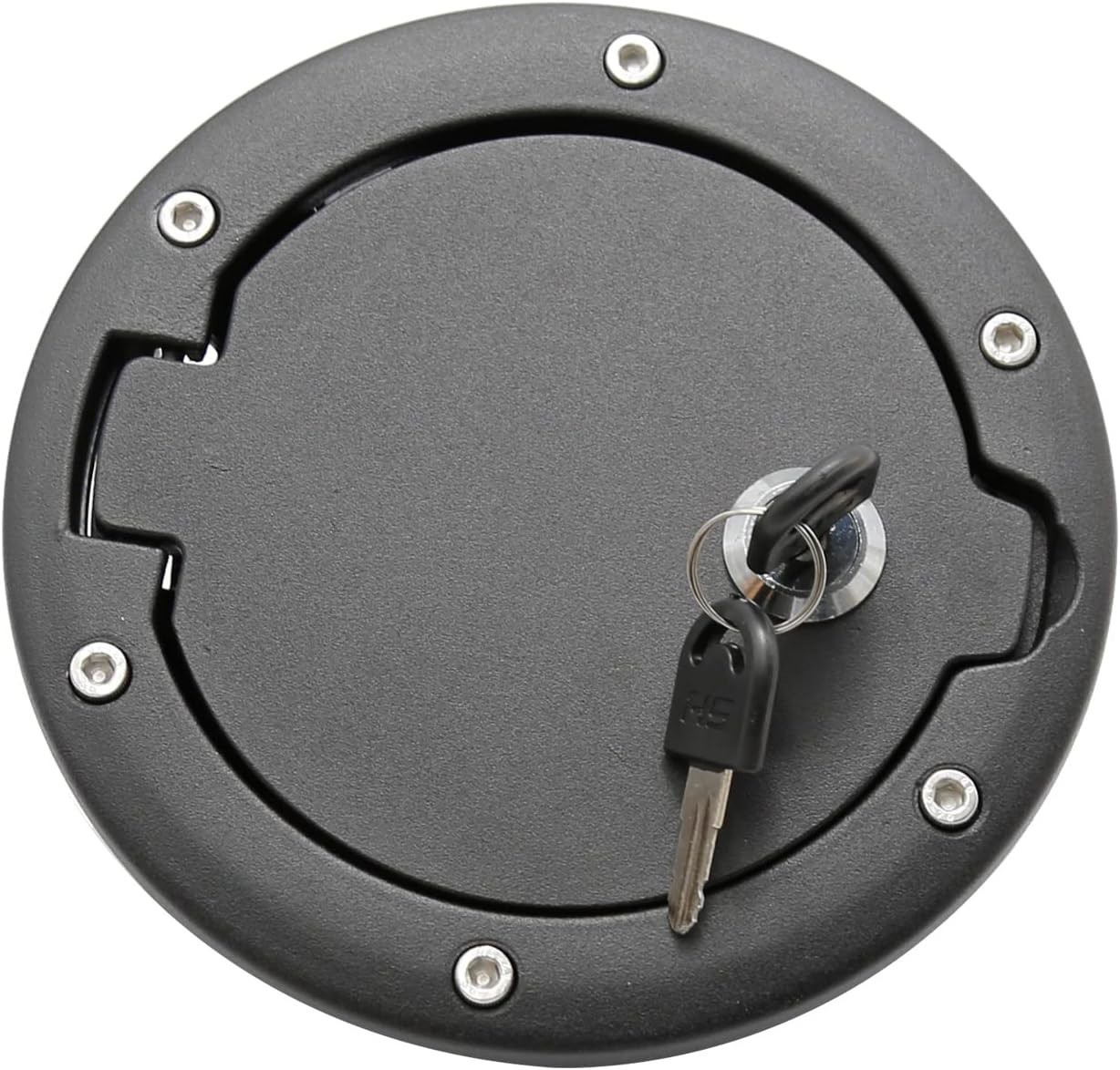 Fuel Tank Filler Cap, Door Locking Gas Cover, Black Fuel Tank Filler Cap, Door Locking Gas Cover, Black