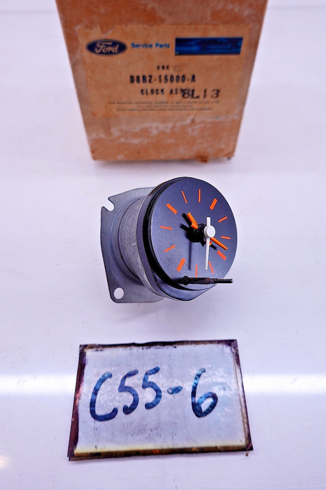 NOS Original 1978 Ford Fairmont Mercury Zephyr Dash Clock D8BZ-15000-A C55-6