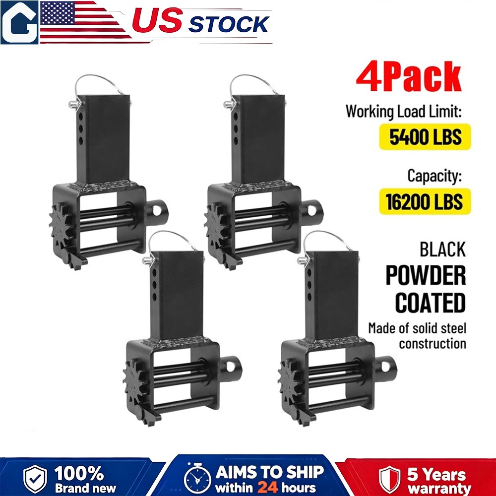 4* Steel Trailer Stake Pocket Winch Utility 16200 lbs For Flatbed Trailer Trucks