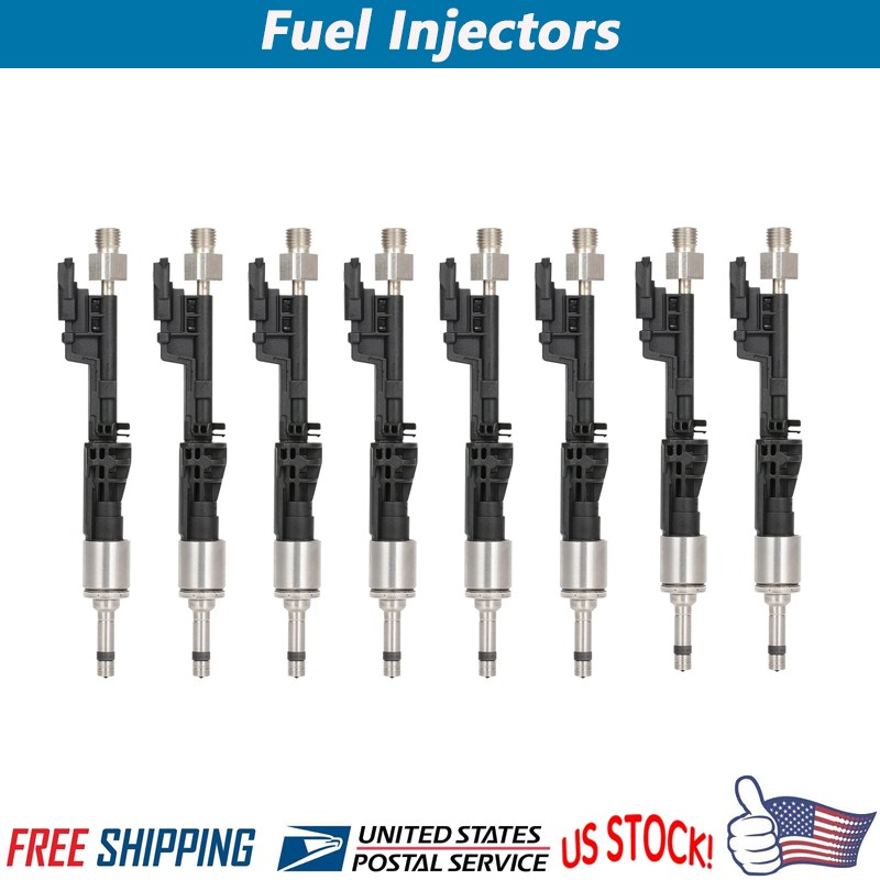 FLOW MATCHED SET OF 8 FUEL INJECTOR SET FIT FOR BMW 4.4L 0261500186 13647645956