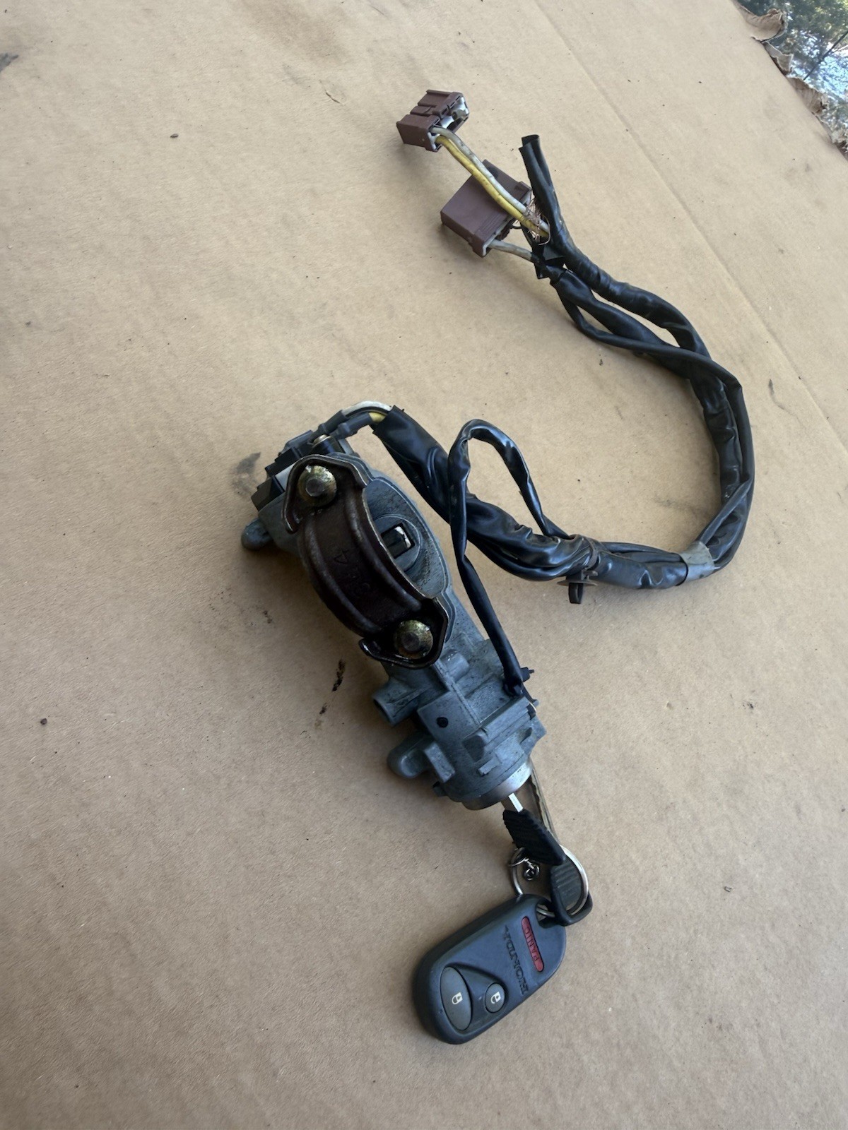1996-2000 honda civic ignition switch with key and fob 1996-2000 honda civic ignition switch with key and fob
