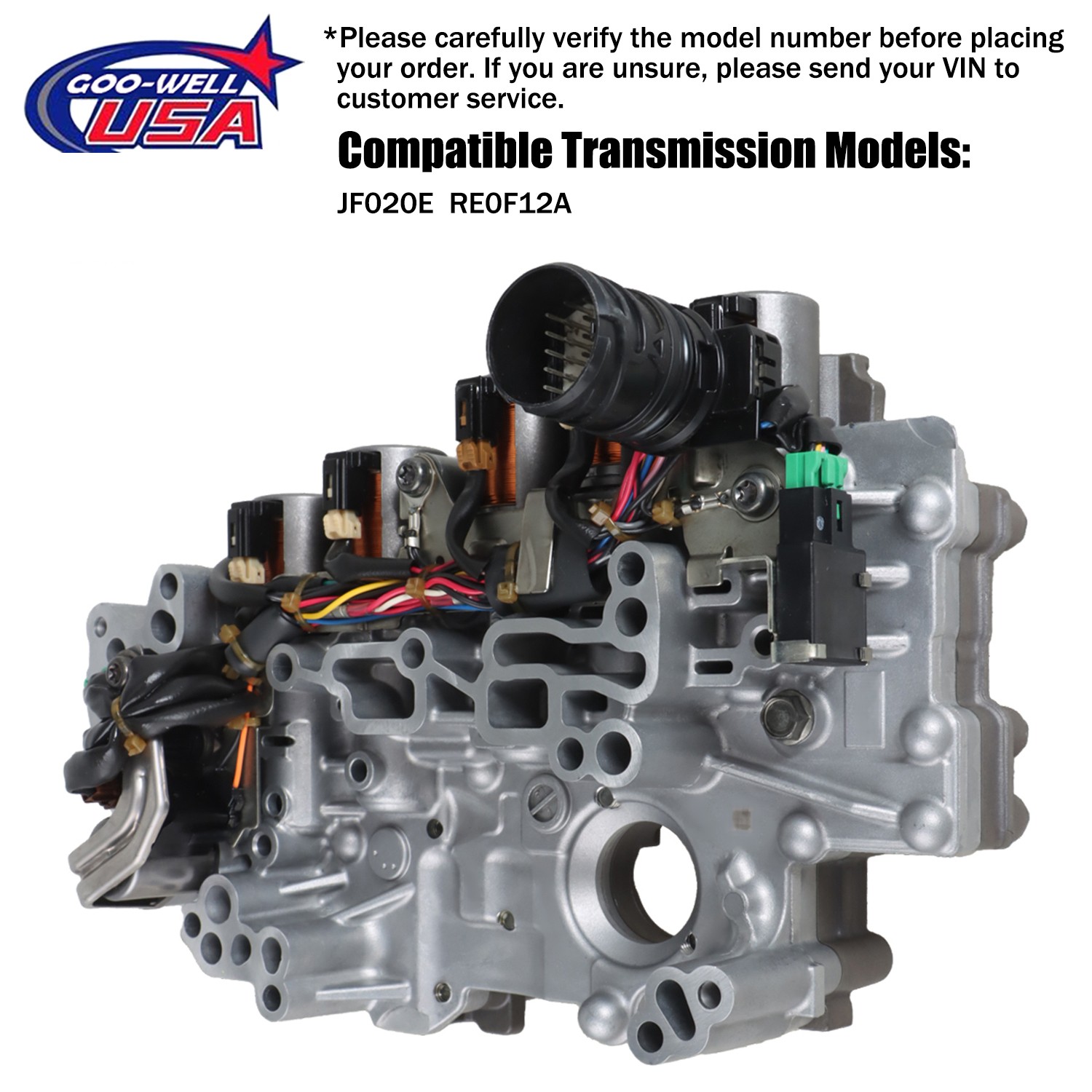 CVT Transmission Valve Body JF020E For Nissan Kicks 31705-50X0B Auto RE0F12A