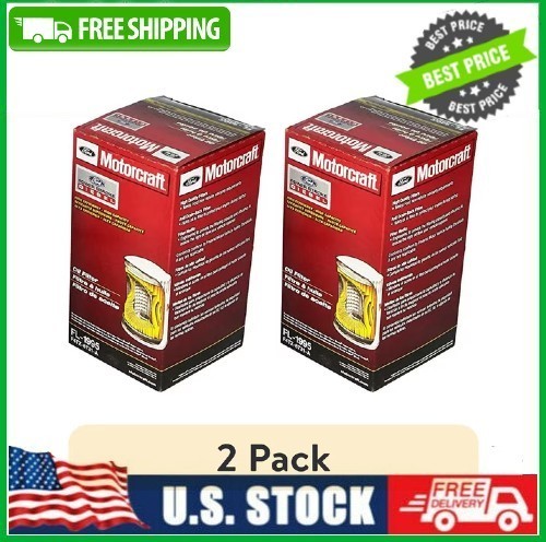 2 PACK Motorcraft Engine Oil Filter FL-1995A for Ford, Lincoln, Mercury vehicles 2 PACK Motorcraft Engine Oil Filter FL-1995A for Ford, Lincoln, Mercury vehicles