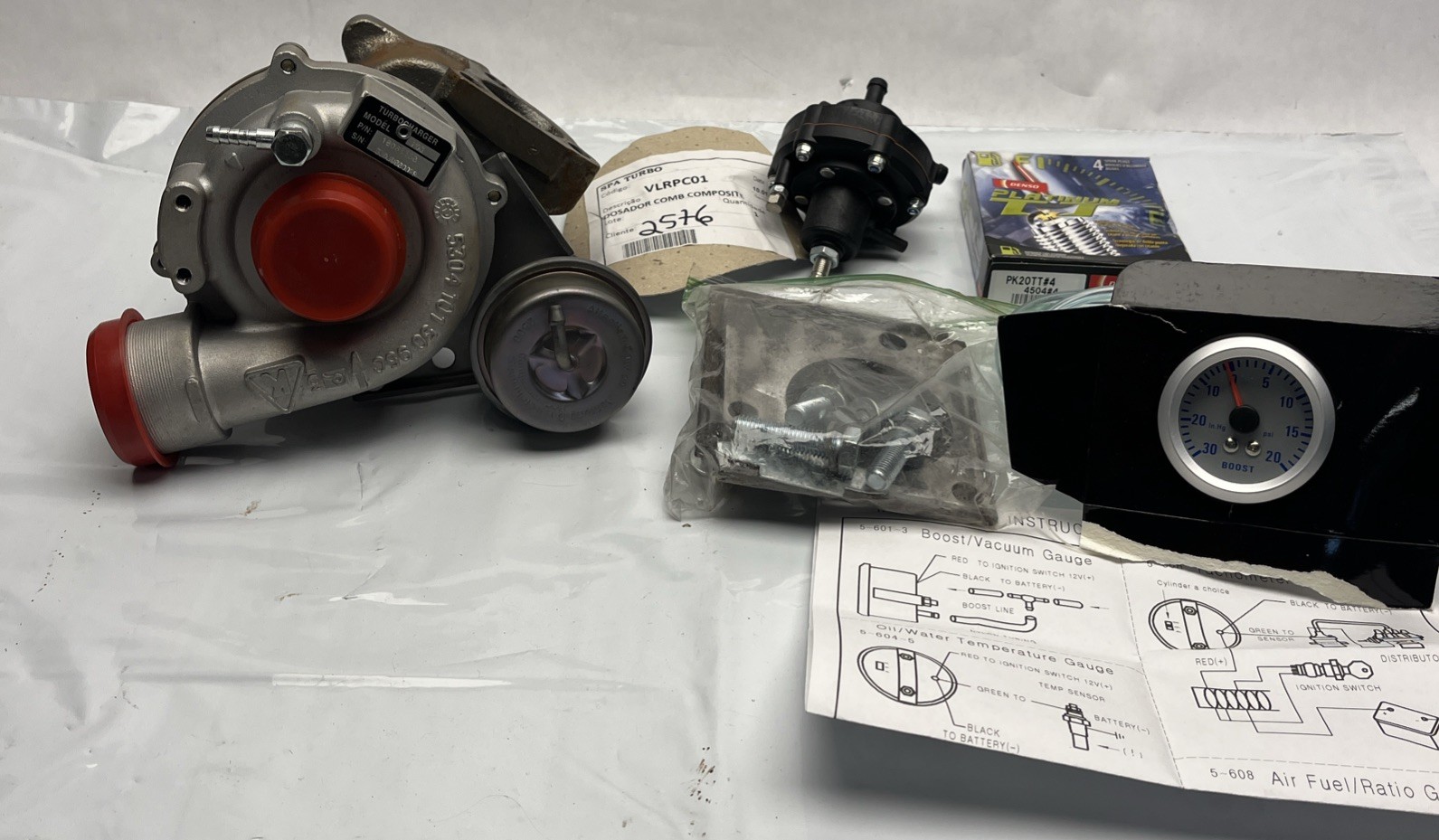 New K03 Turbo 18064156 & SPA TURBO VLRPC01 Adjustable FMU Regulator Combo Kit New K03 Turbo 18064156 & SPA TURBO VLRPC01 Adjustable FMU Regulator Combo Kit