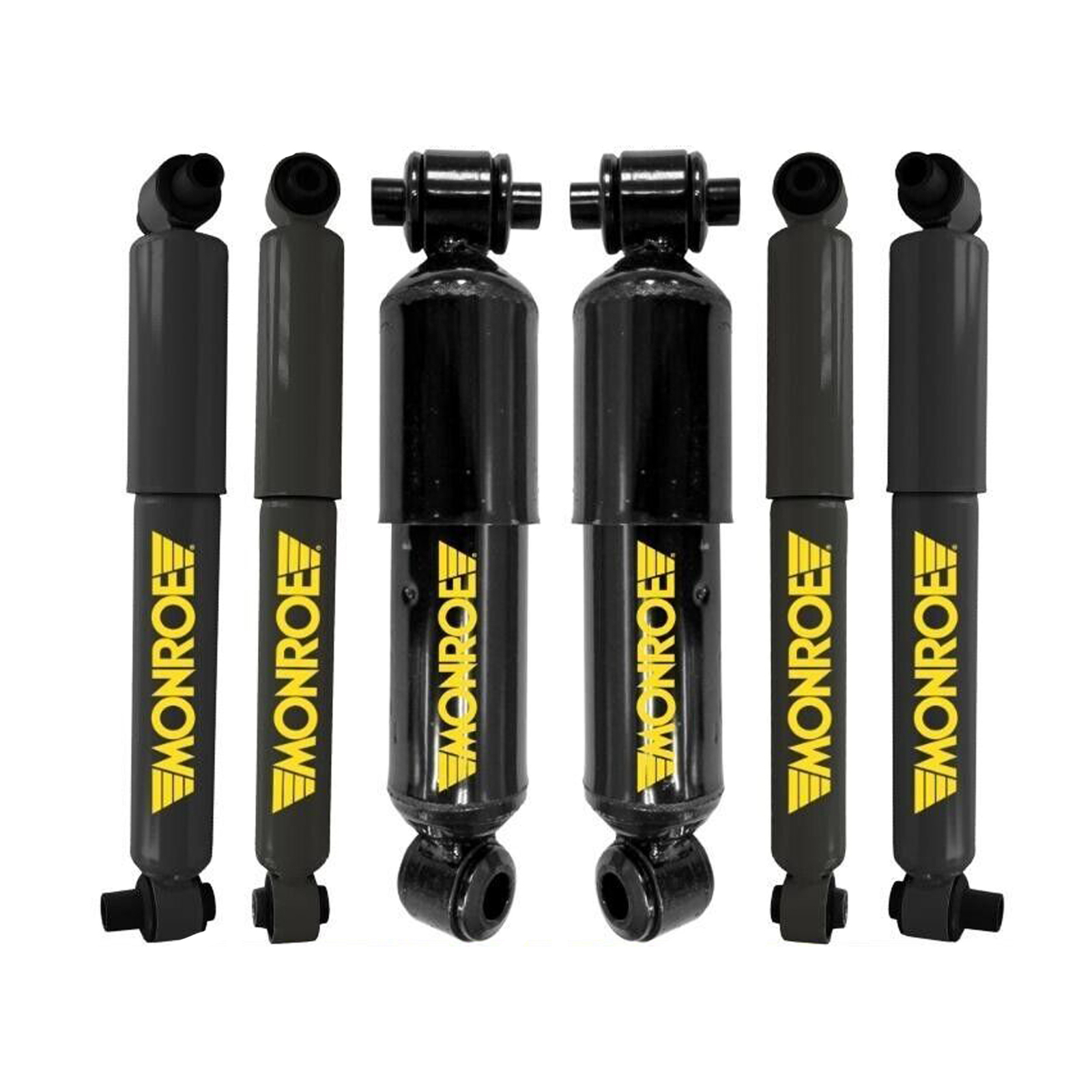 Front & Rear Shock Absorber w/ Magnum Cab Shocks 6PC Set Monroe For Freightliner
