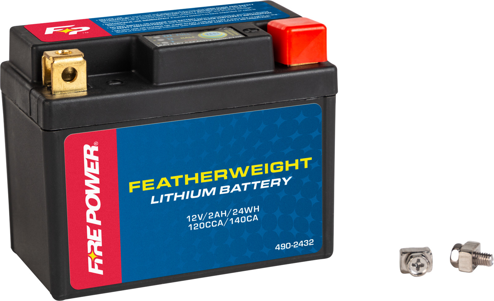 Fire Power LFP03L-B Featherweight Lithium Battery 120 CCA 12V/24WH Fire Power LFP03L-B Featherweight Lithium Battery 120 CCA 12V/24WH