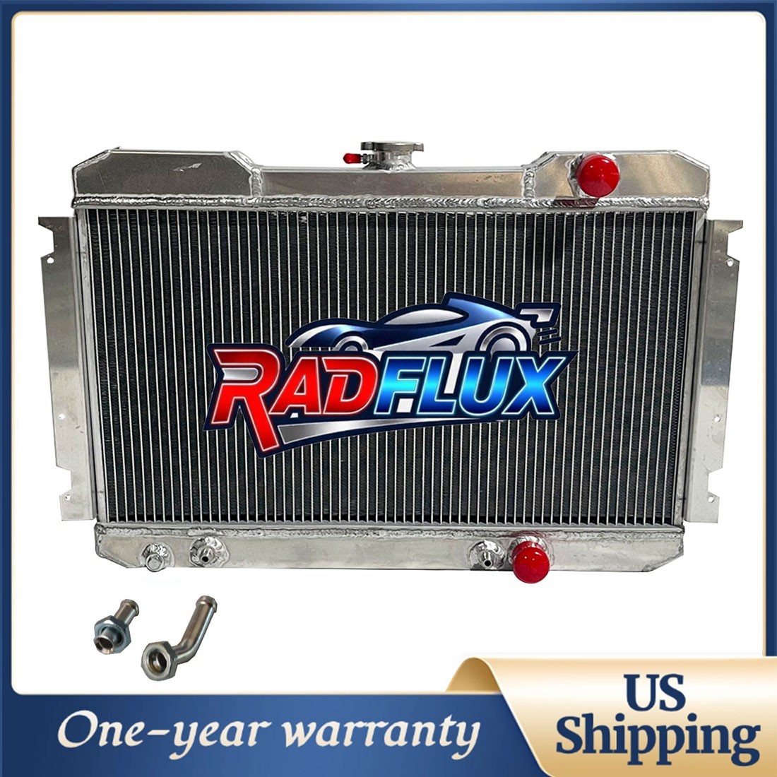 #943 3Rows Radiator Fits 1983-1986 1985 Nissan 720 L4 2.0L 2.4L AT/MT Aluminum