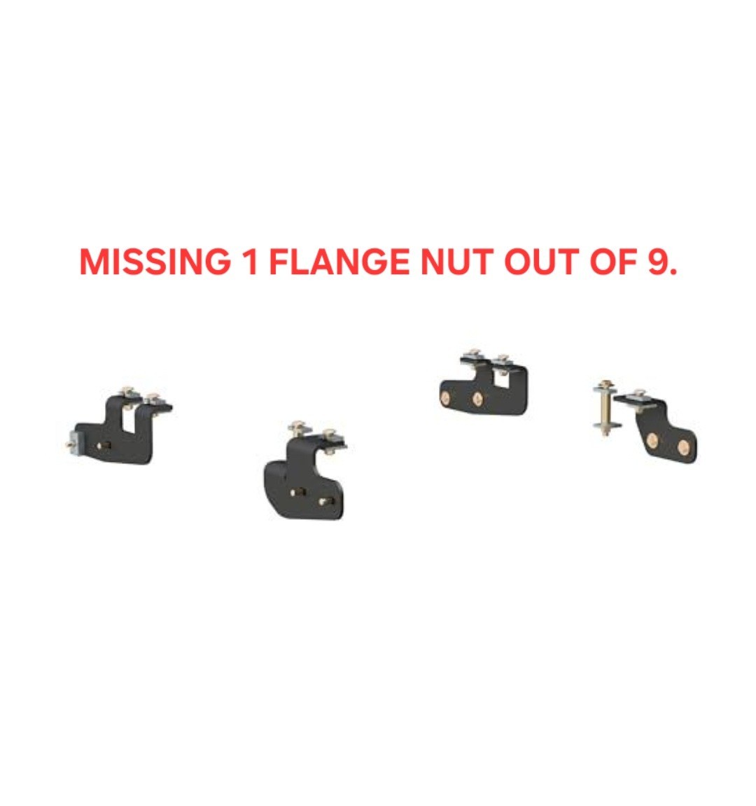 Curt Custom 5th Wheel Bracket Kit for Ram 2500 16427 ⛔️READ⛔️ missing 1 Nut