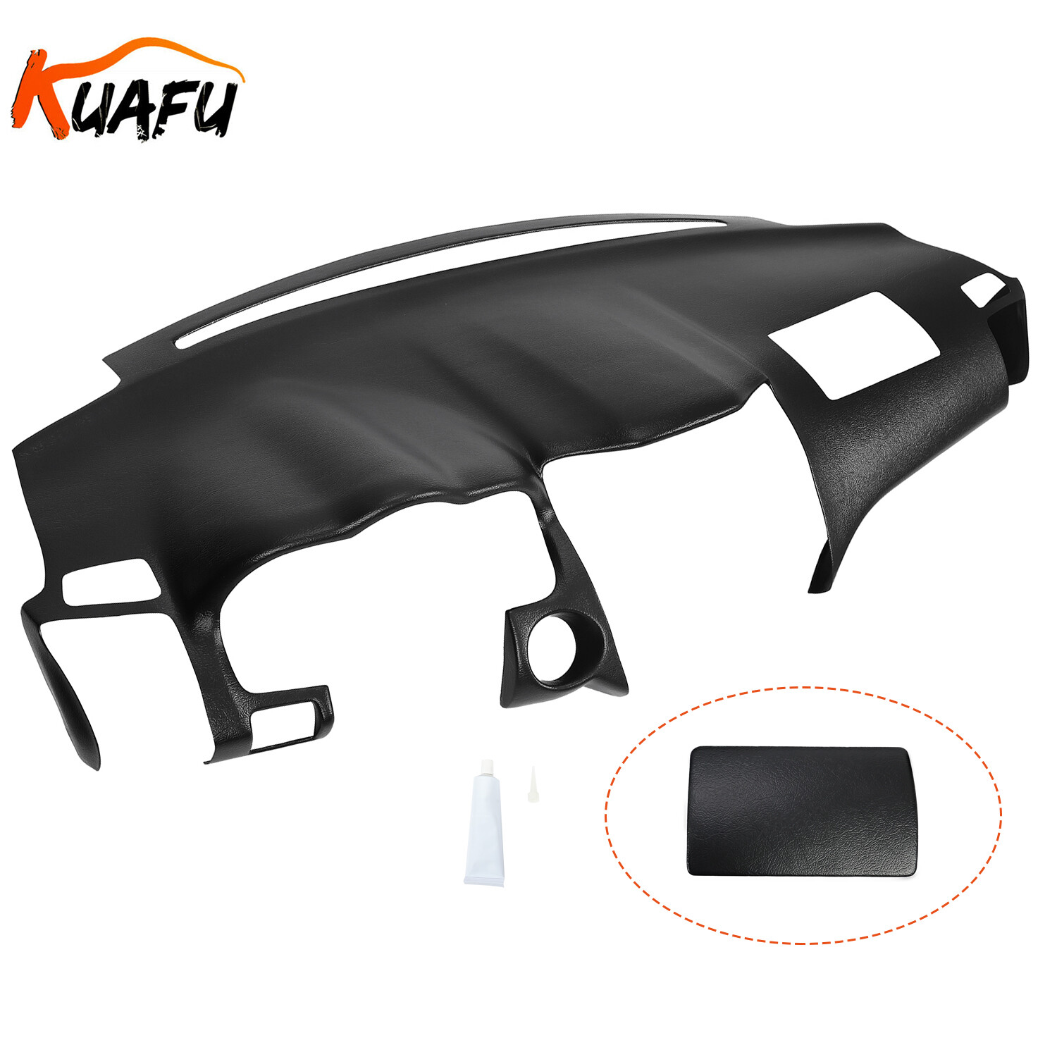 For 2004-2009 Lexus RX330 RX350 RX400h Molded Dash Cover Overlay Cap Pad Black For 2004-2009 Lexus RX330 RX350 RX400h Molded Dash Cover Overlay Cap Pad Black