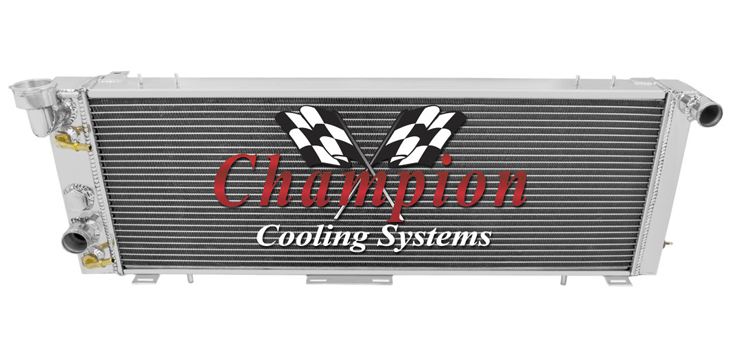Super Champion 2 Row All Aluminum Radiator for 1991 - 2001 Jeep Cherokee #EC1193