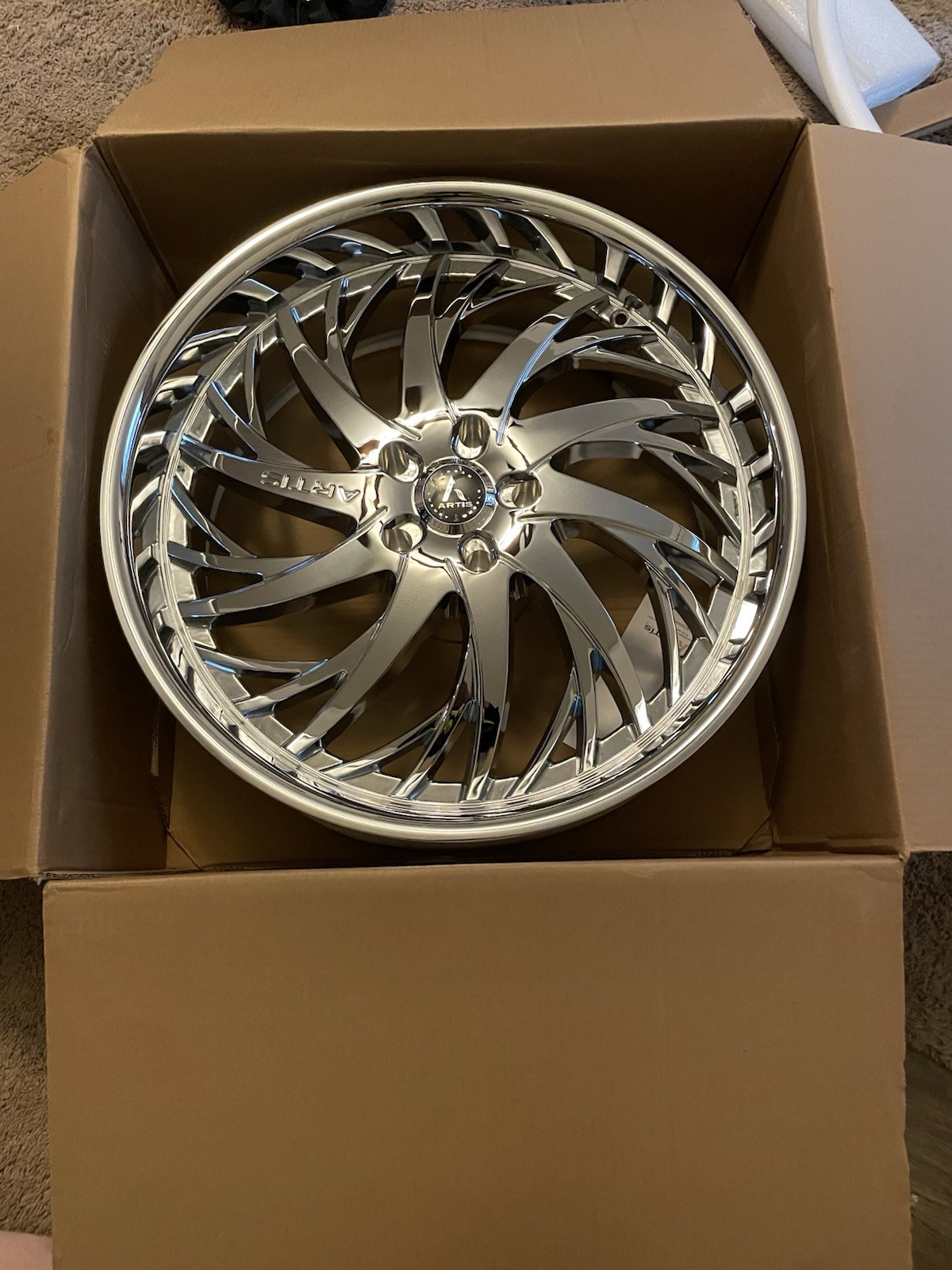 24x9 Artis Decatur Wheels 5x5.5 For 1994-2018 Dodge Ram 1500