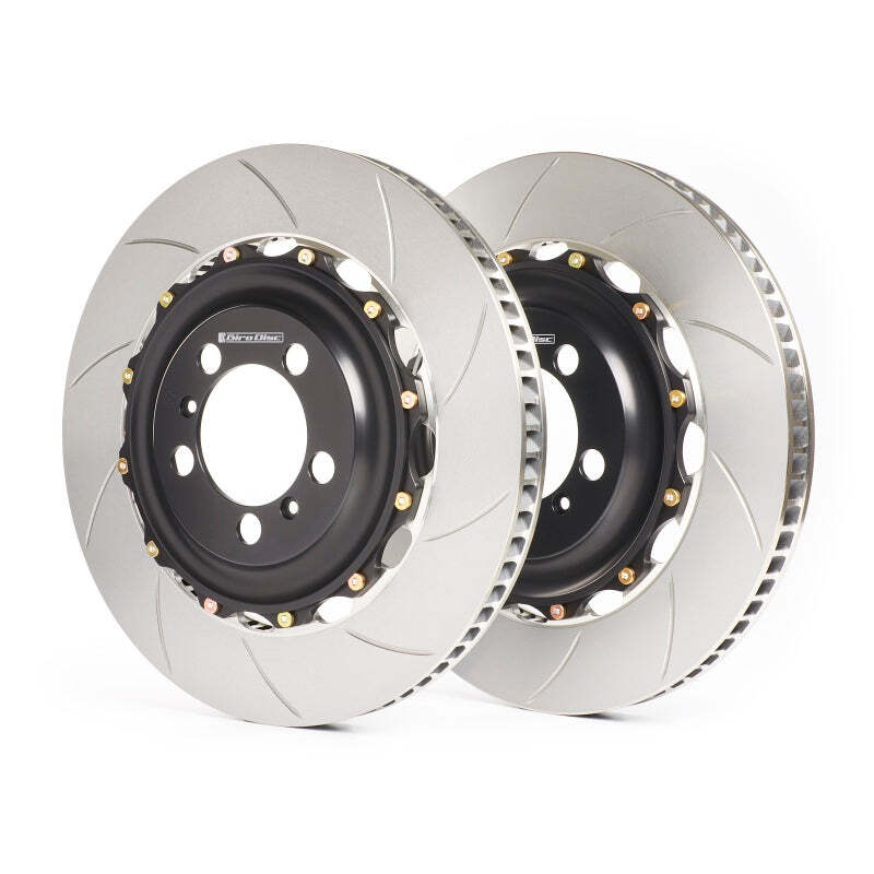 GiroDisc Slotted Rear Rotors Fits 10-13 Audi TT RS (8J)
