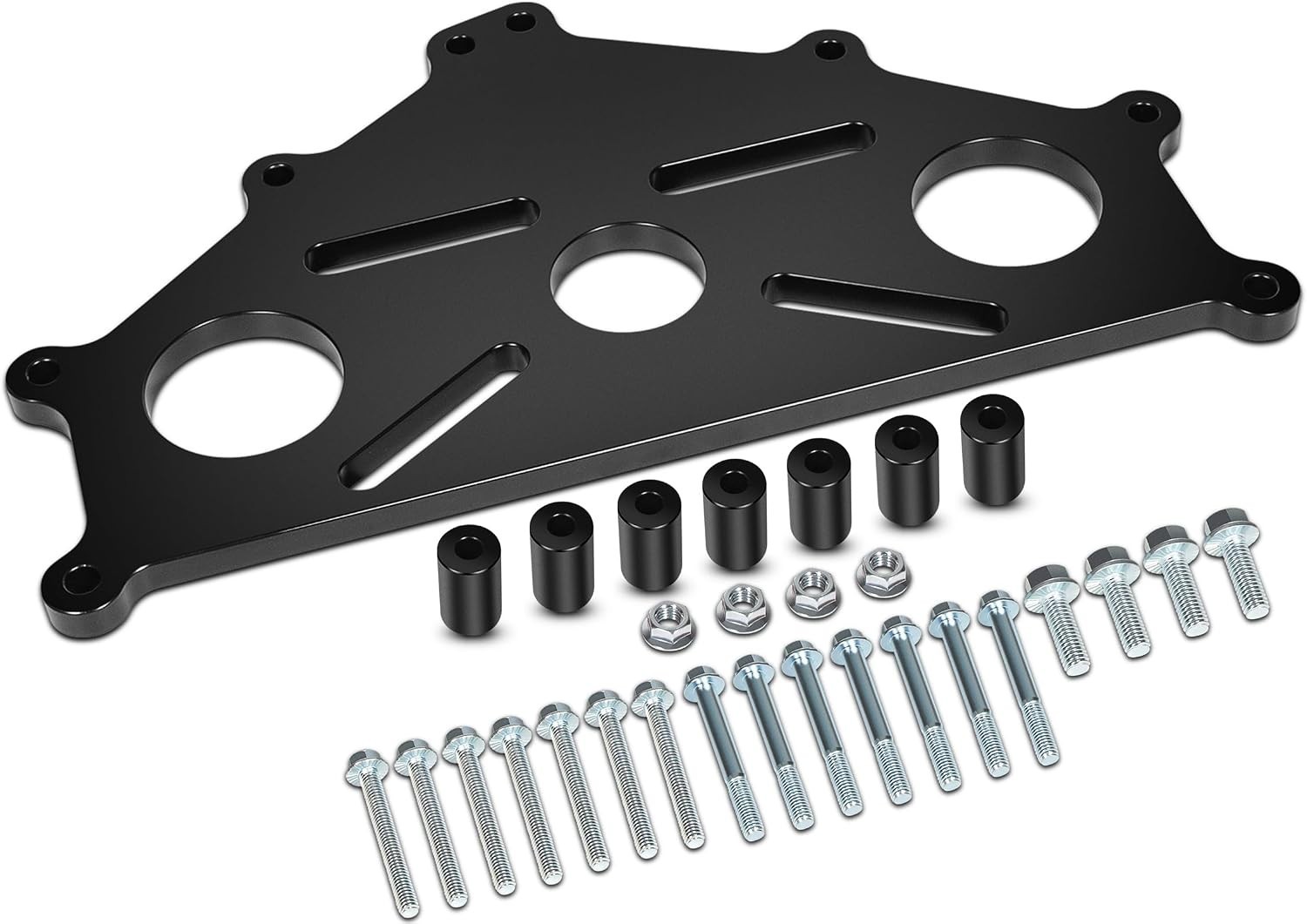 Heavy-Duty Engine Stand Adapter Plate For Chevy SBC BBC For LS LT