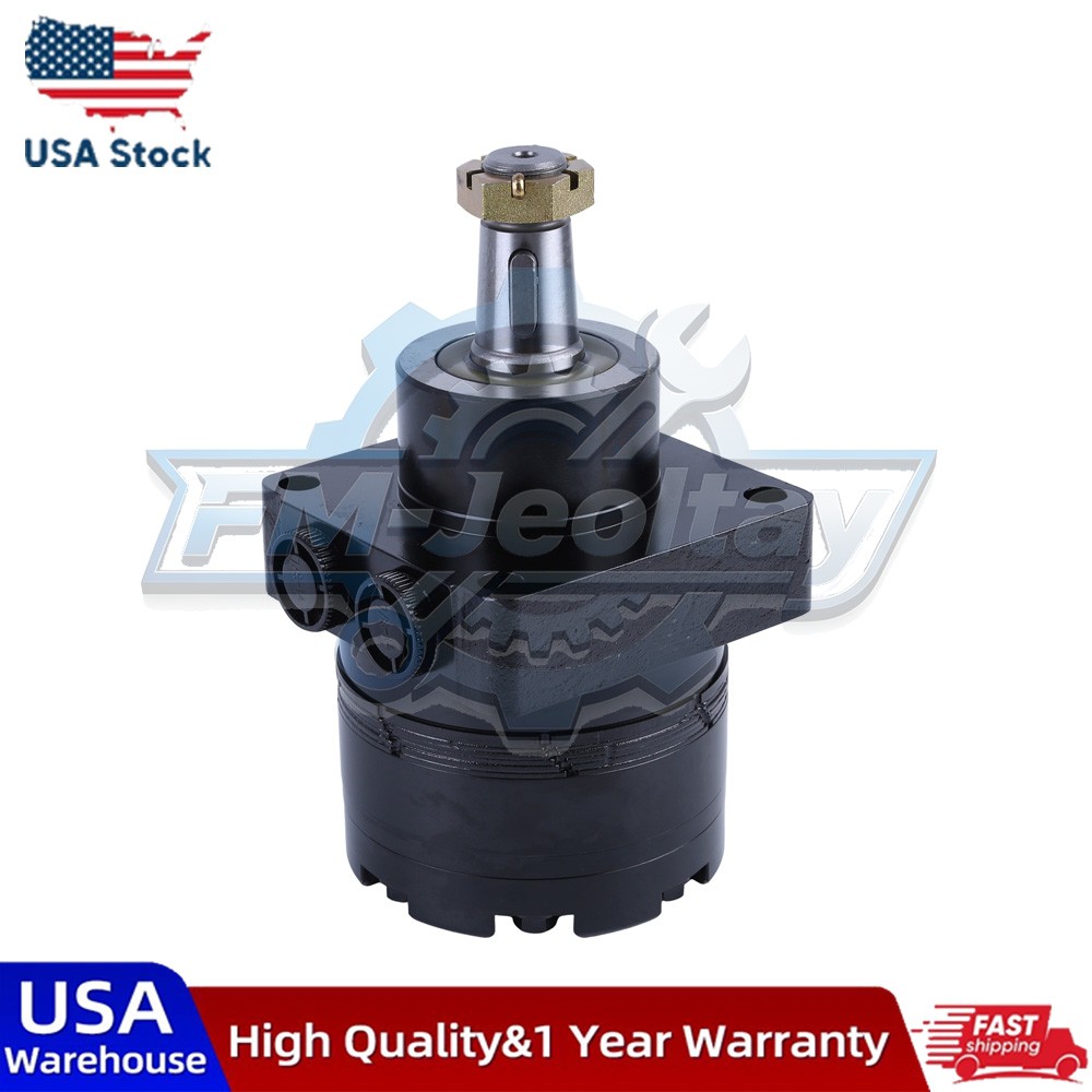 BMER-300A12101N Left Side Hydraulic Drive Motor For AGT Skid Steer Loader YSRT14