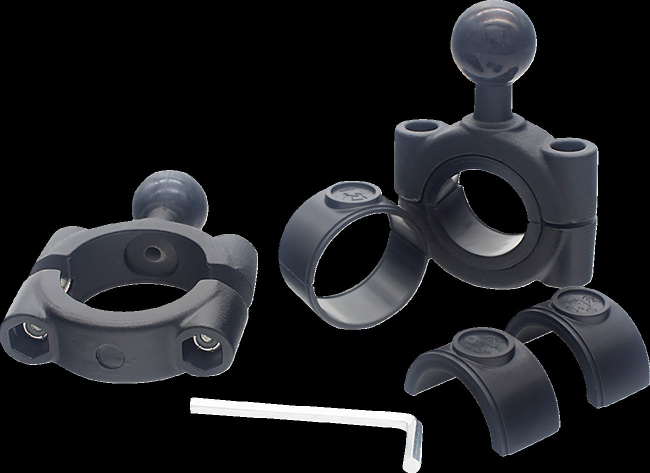 RidePower RPHANDLEBARAD15 Ball Mounts and Clamps - 1-1/2in. Aluminum RidePower RPHANDLEBARAD15 Ball Mounts and Clamps - 1-1/2in. Aluminum