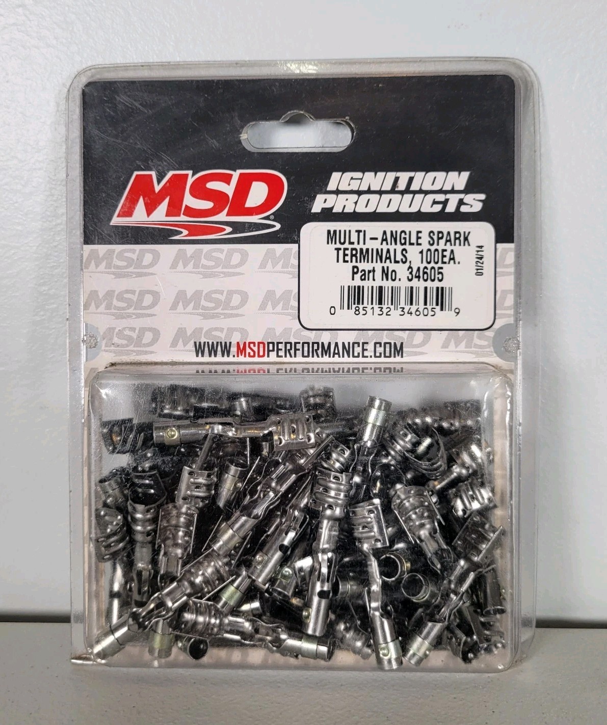 MSD 34604 Terminals Spark Plug Wire Straight/Multi-Angle Stainless Steel Qty 100 MSD 34604 Terminals Spark Plug Wire Straight/Multi-Angle Stainless Steel Qty 100