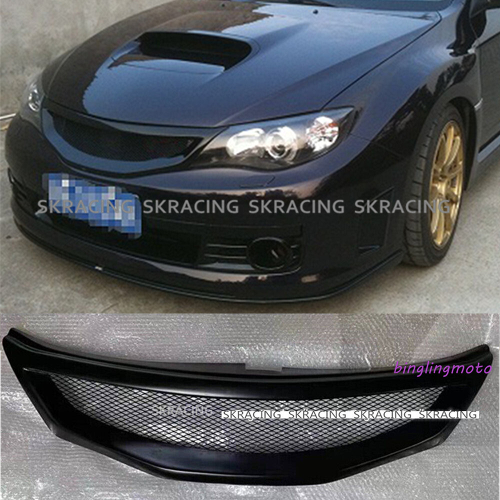1PCS Gloss Black Front Mesh Grill Grille For 2008-2010 Subaru Impreza WRX STi 1PCS Gloss Black Front Mesh Grill Grille For 2008-2010 Subaru Impreza WRX STi
