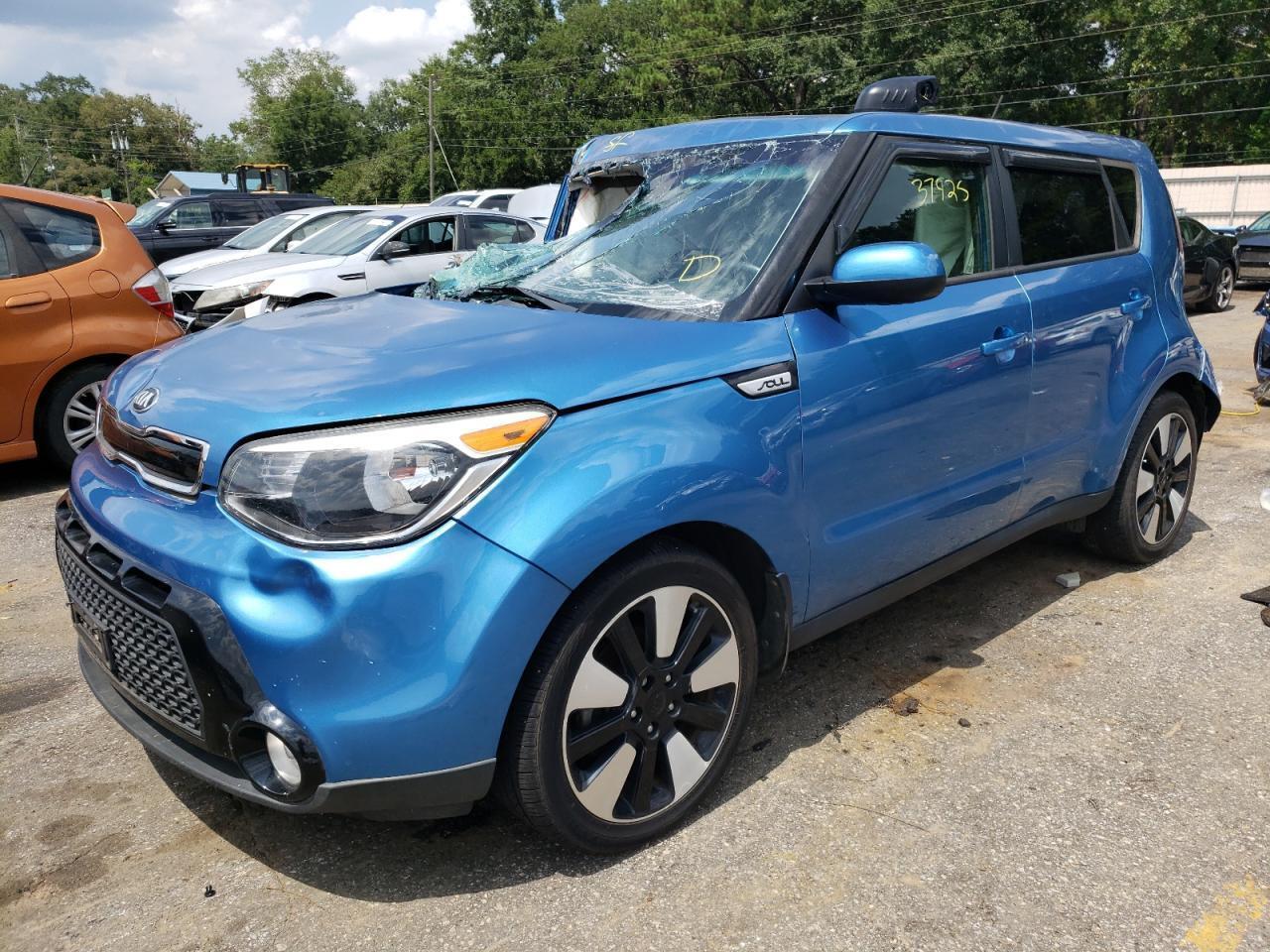 Complete Hatch Lift Gate Blue Paint Code AUB Fits 14 - 19 KIA SOUL
