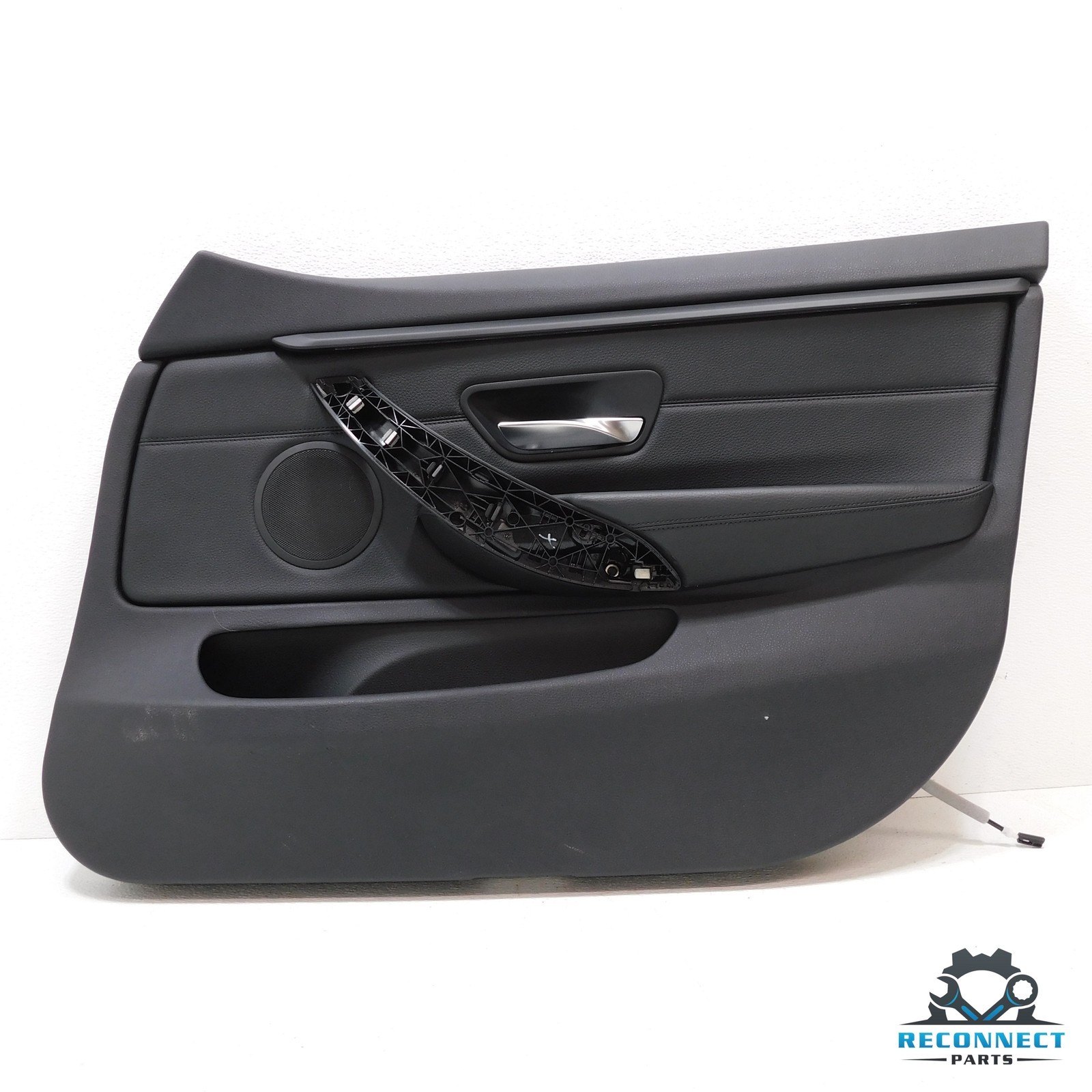 15-20 BMW 428i 430i F36 Front Right Leather Door Interior Trim Panel Black OEM