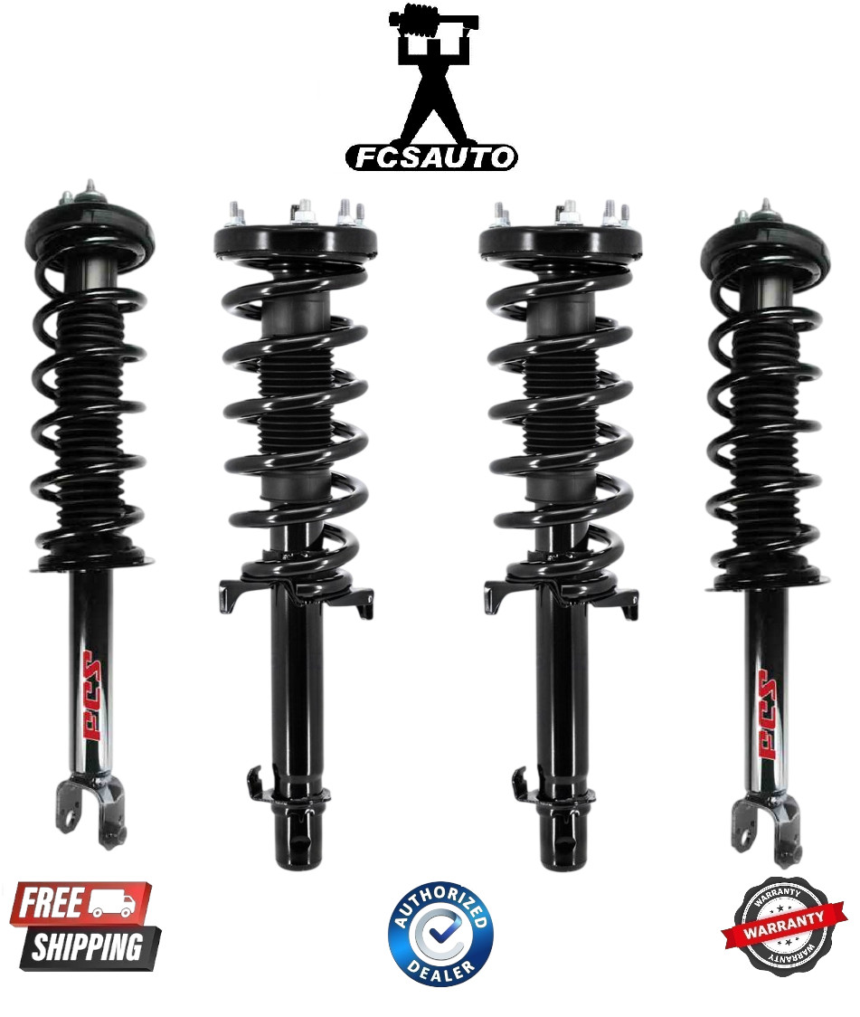 Complete FCS Front & Rear Coil Spring Assembly fits 11-14 Acura TSX