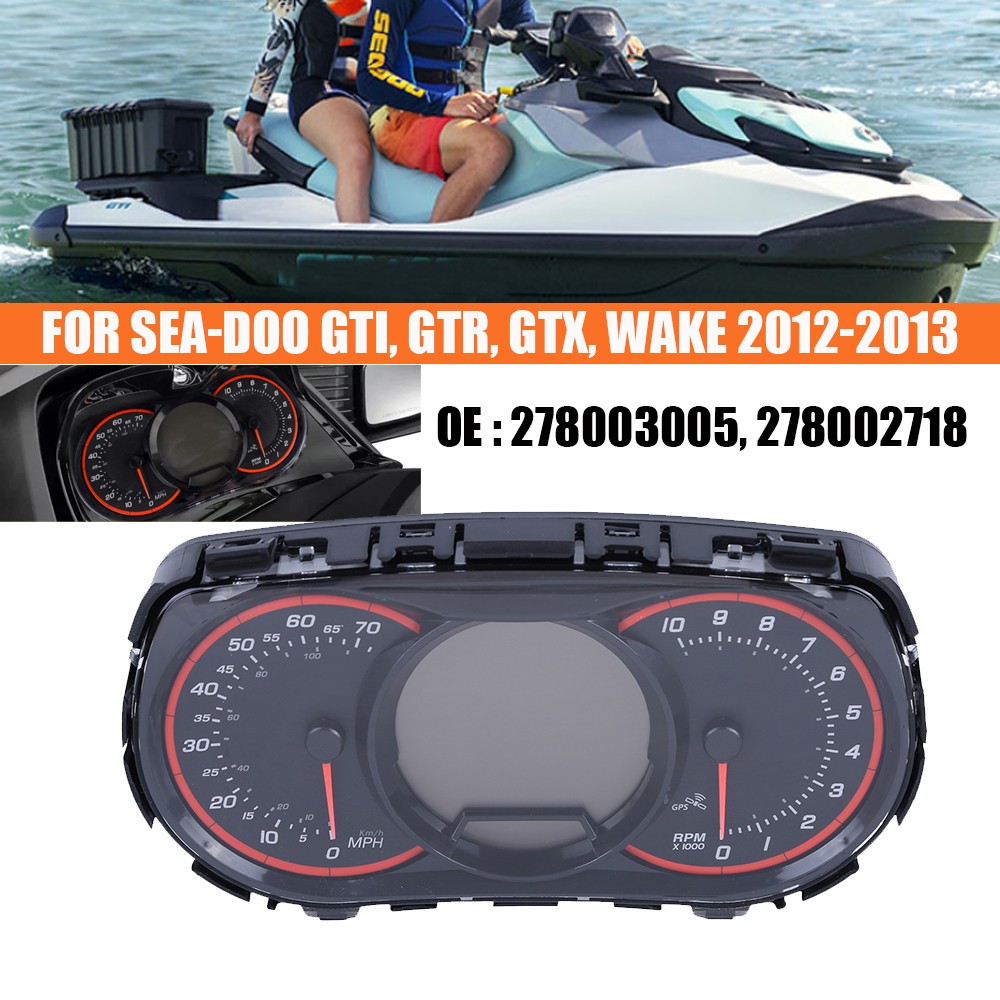 For Sea-Doo GTR215 GTX155 GTI130 GTX S155 2012-2013 LCD Gauge Instrument Cluster