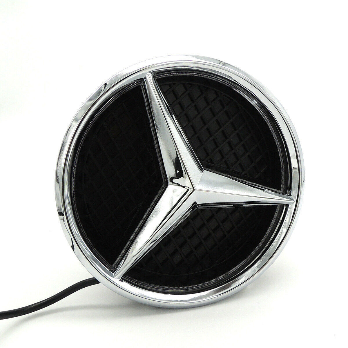 For 2015 2016 2017 2018 Mercedes Benz Front Grill LED Emblem C300 GLA250 E350