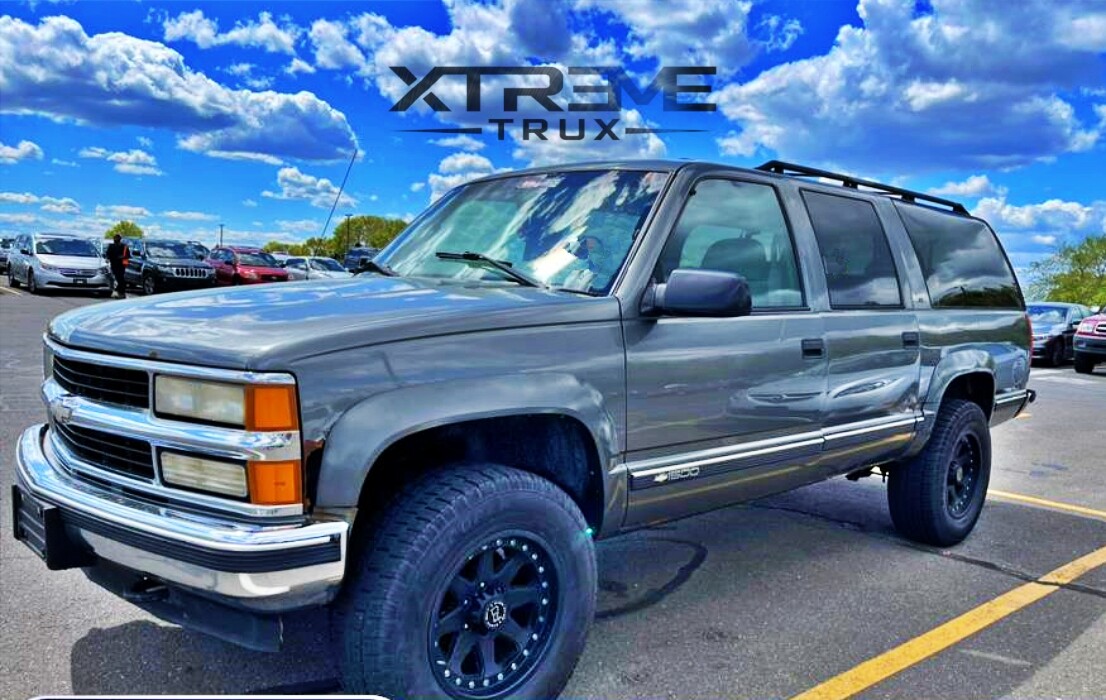 Paintable OE Style Fender Flares Set For 92-99 Chevrolet Suburban