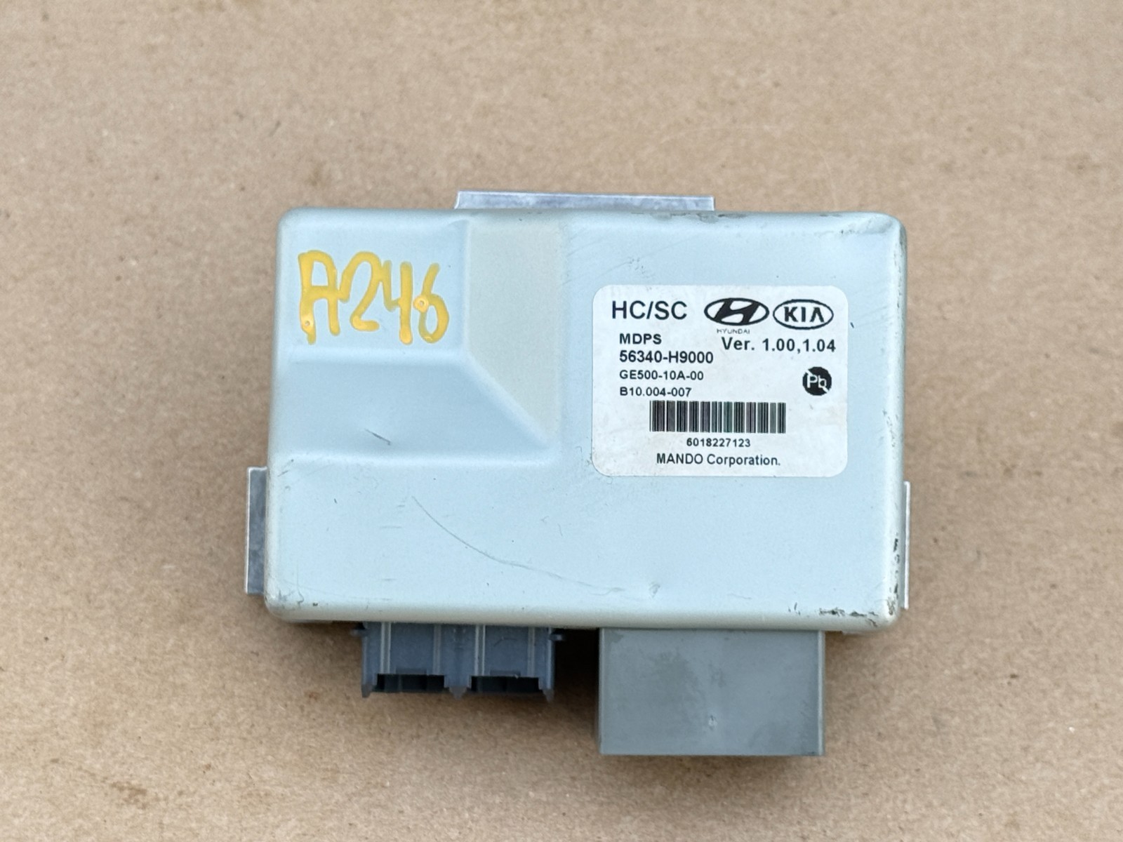 2018-2023 Kia Rio POWER STEERING CONTROL MODULE OEM 56340-H9000 2018-2023 Kia Rio POWER STEERING CONTROL MODULE OEM 56340-H9000
