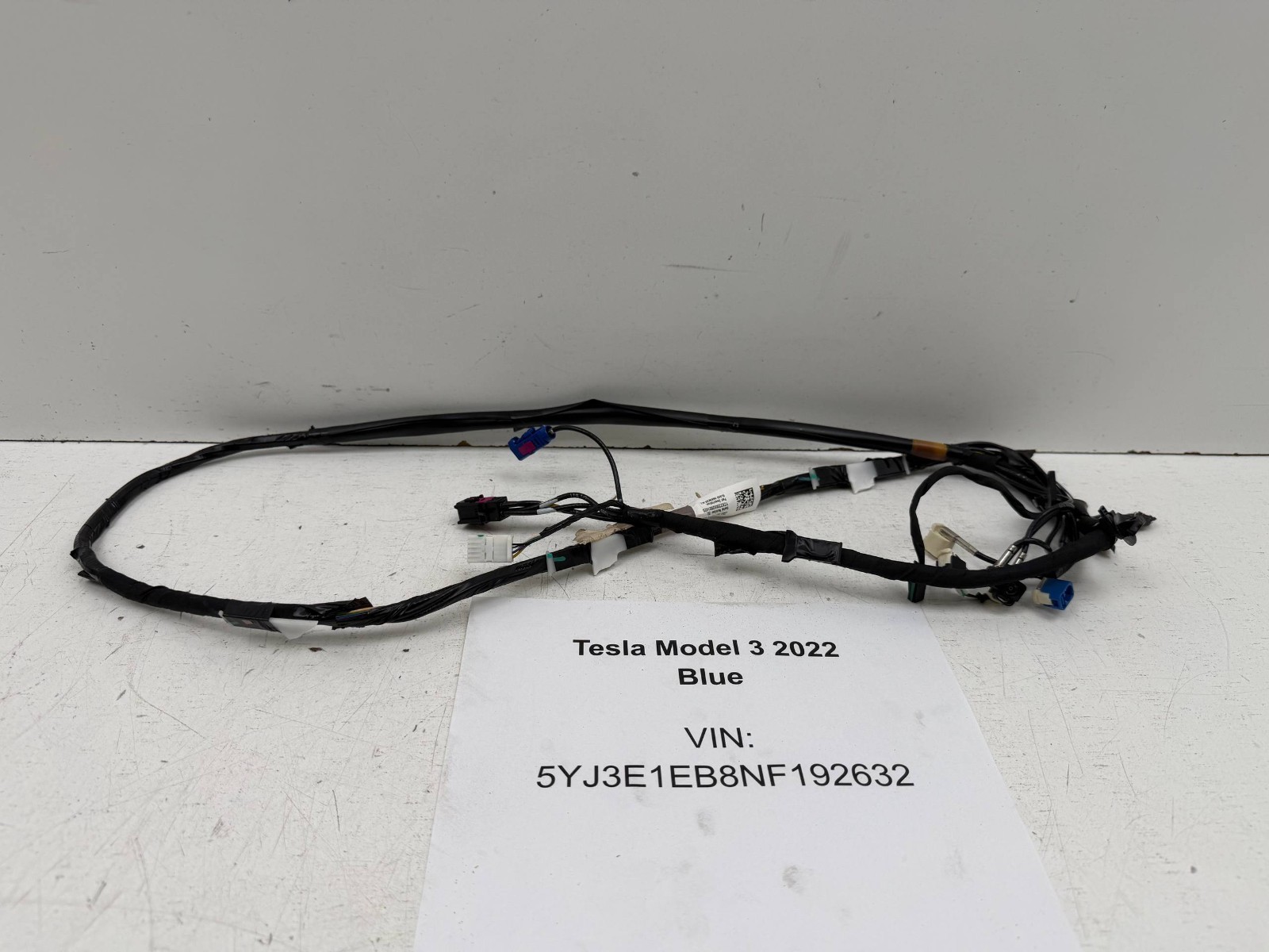 2017-2023 TEALA MODEL 3 FRONT WINDSHIELD CAMERA MIRROR WIRING OEM 1068787-00-E