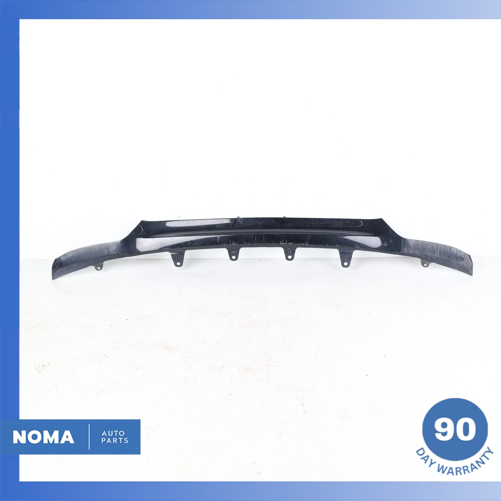 13-17 Lexus USF40 LS460 Rear Bumper Valance Diffuser Cover Panel Black OEM