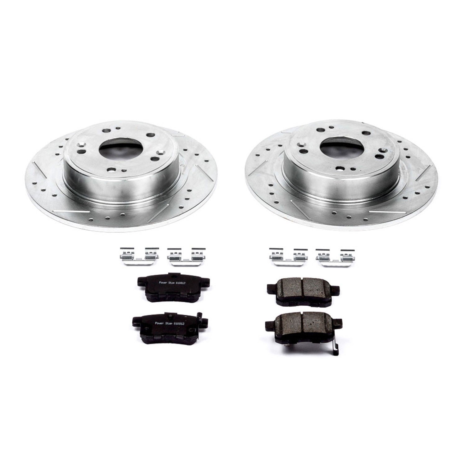 PowerStop Z23 Daily Driver Carbon-Fiber Ceramic Brake Pad and Drilled & Slotted